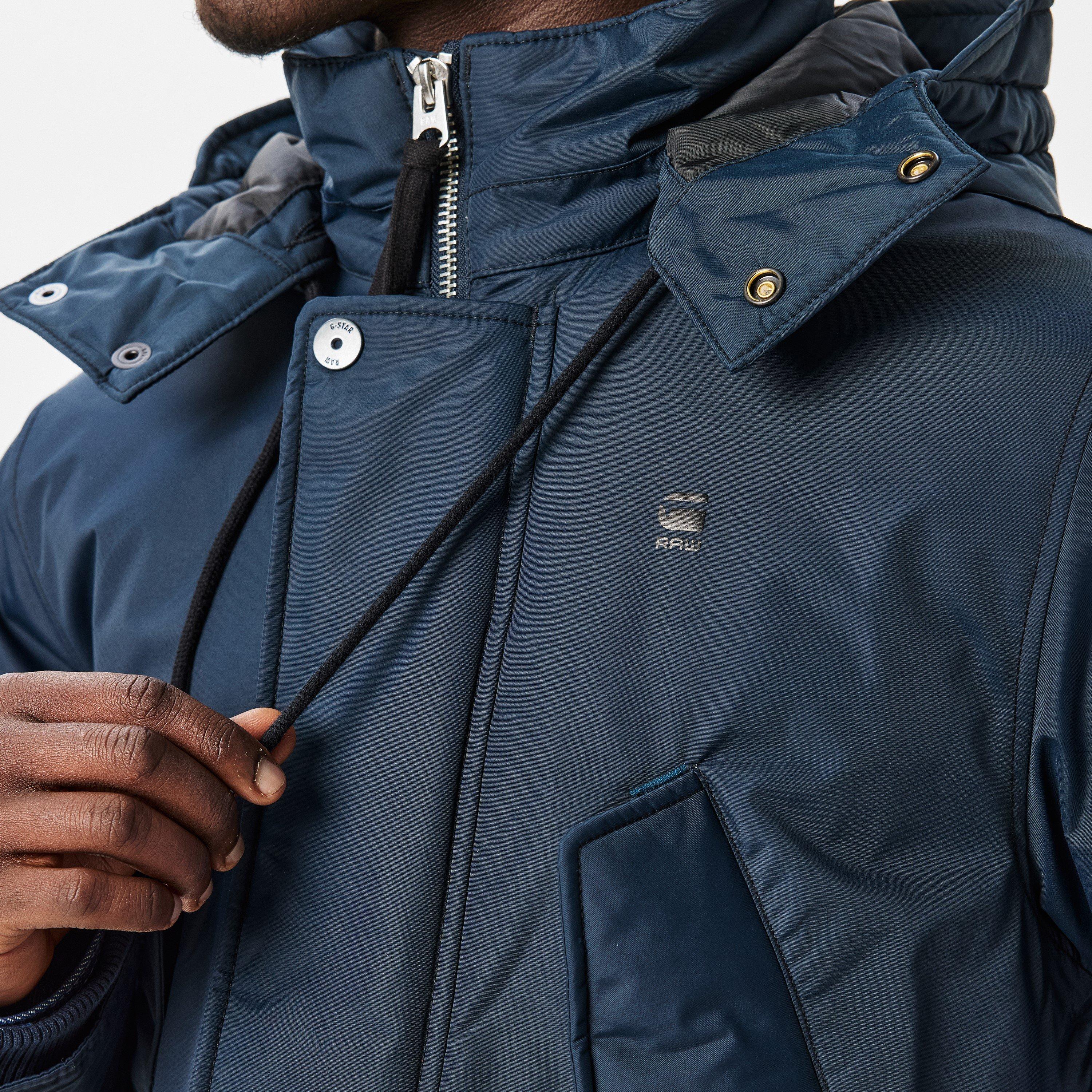 Salute - G Star - Men's Vodan Water Resistant Long Sleeve Puffer Jacket - 5