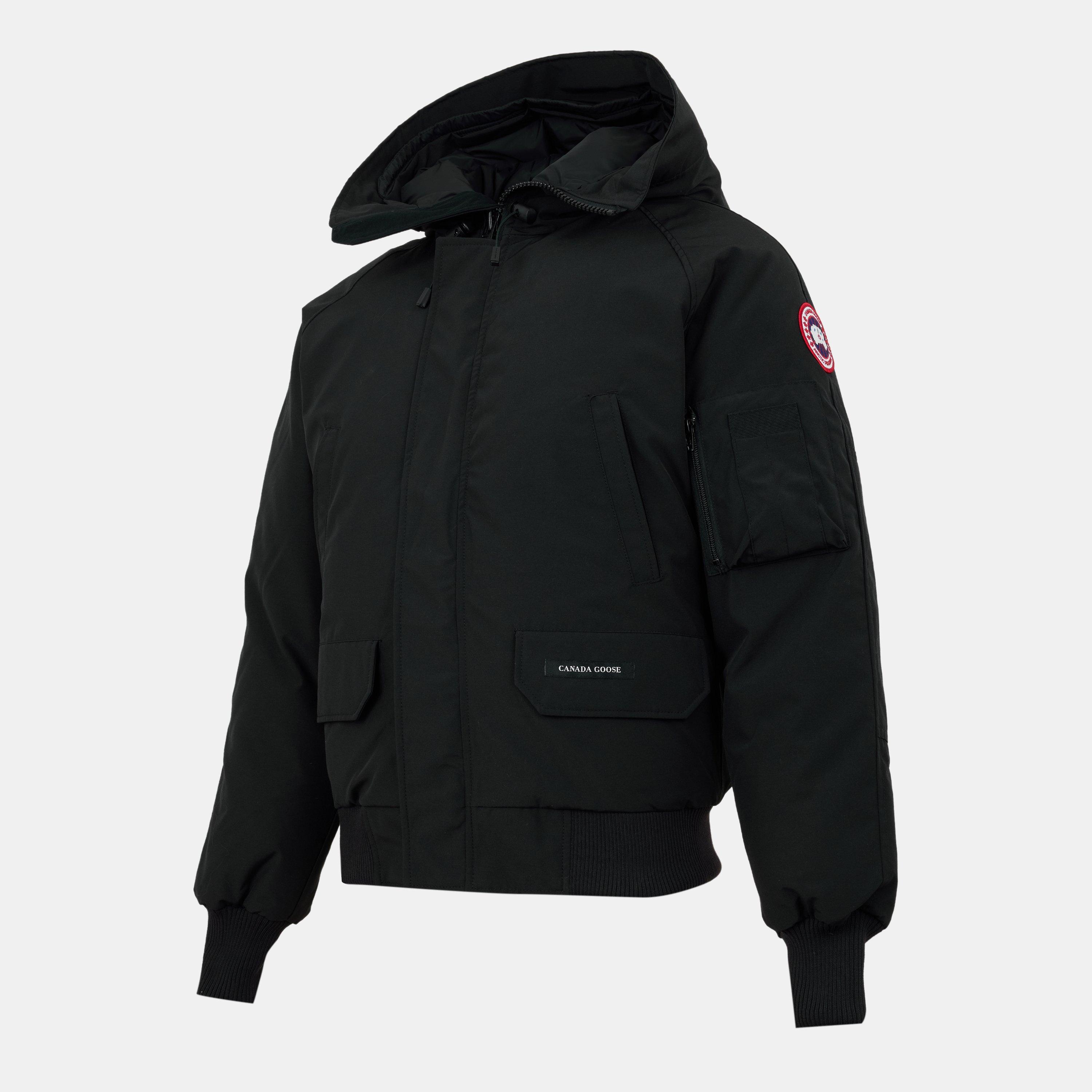 Black 9061 - Canada Goose - Men's Chilliwack  Water Resistant Duck Down Long Sleeve Bomber Jacket - 3