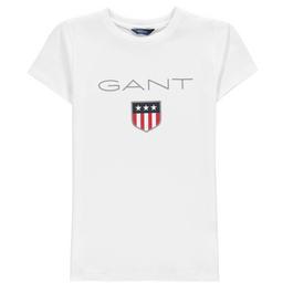 Gant Shield embroidered patches polo shirt