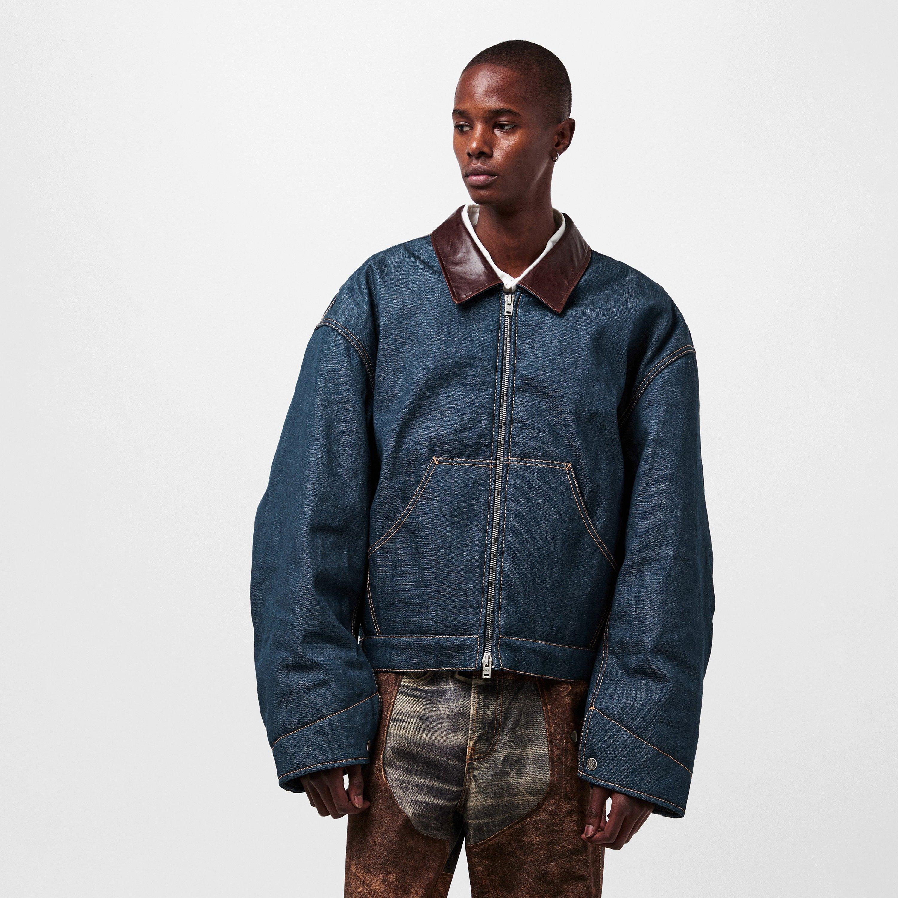 Blue - Acne Studios - Men's  Denim Jacket - 3