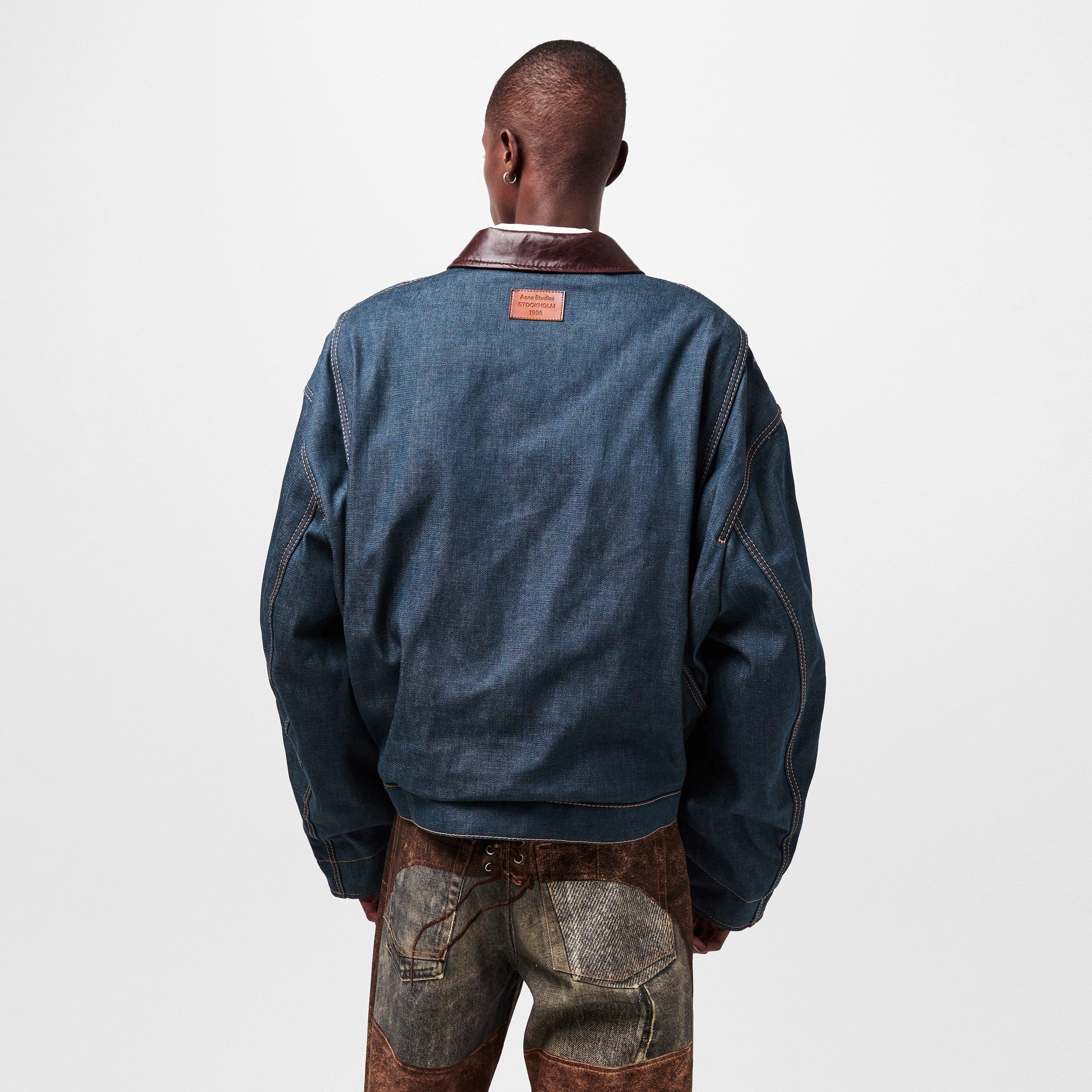 Blue - Acne Studios - Men's  Denim Jacket - 4
