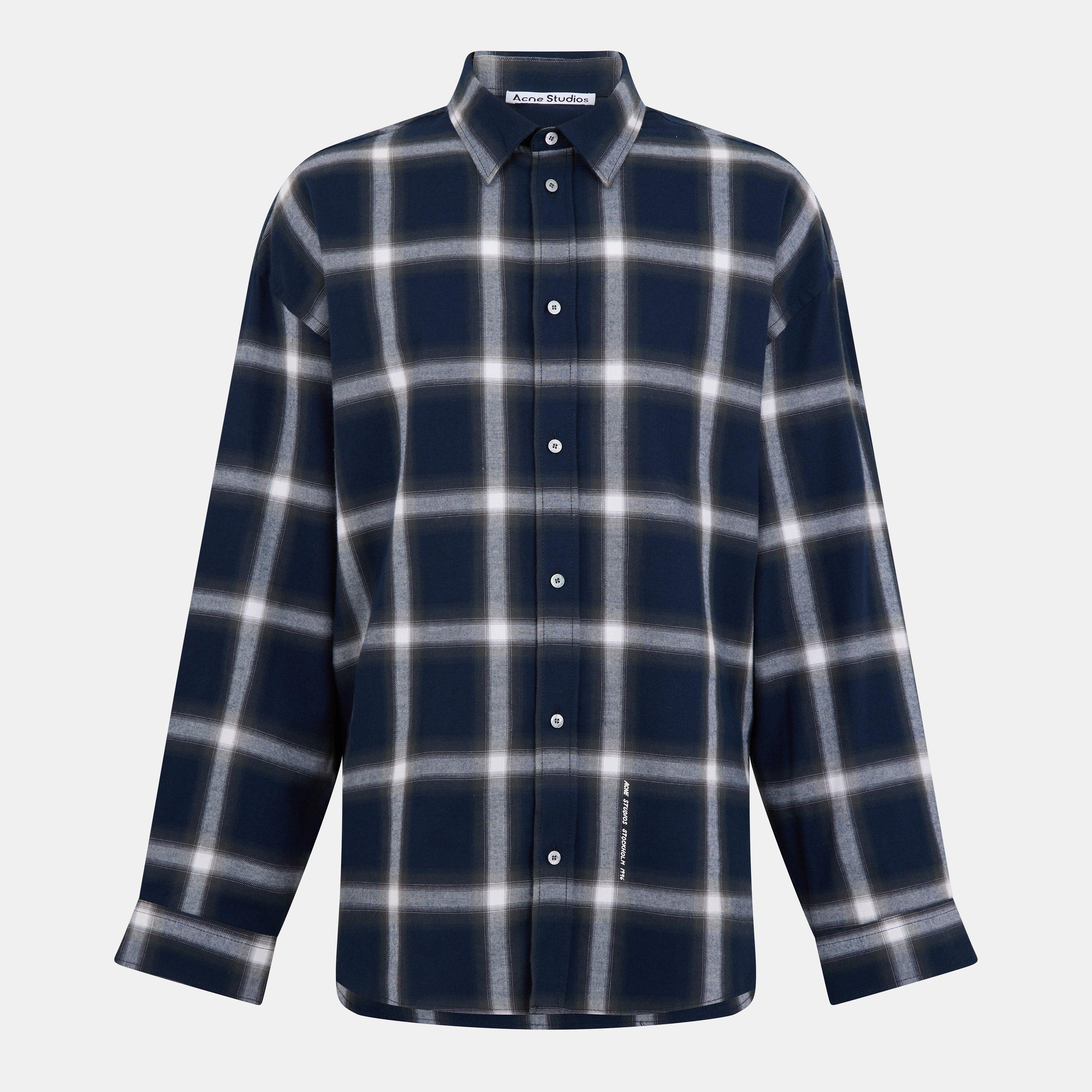 Blue - Acne Studios - Men's Overshirt - 1