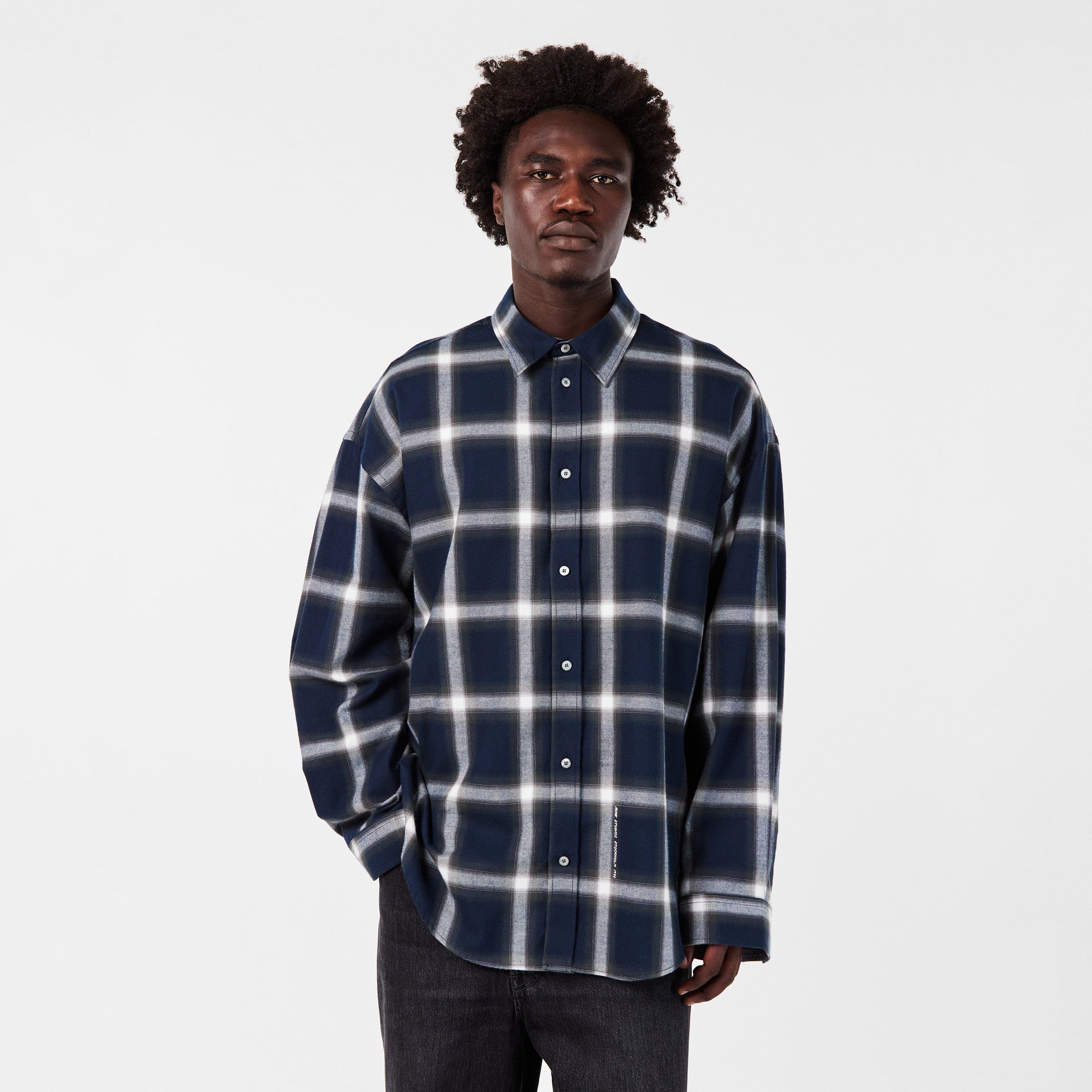 Blue - Acne Studios - Men's Overshirt - 3