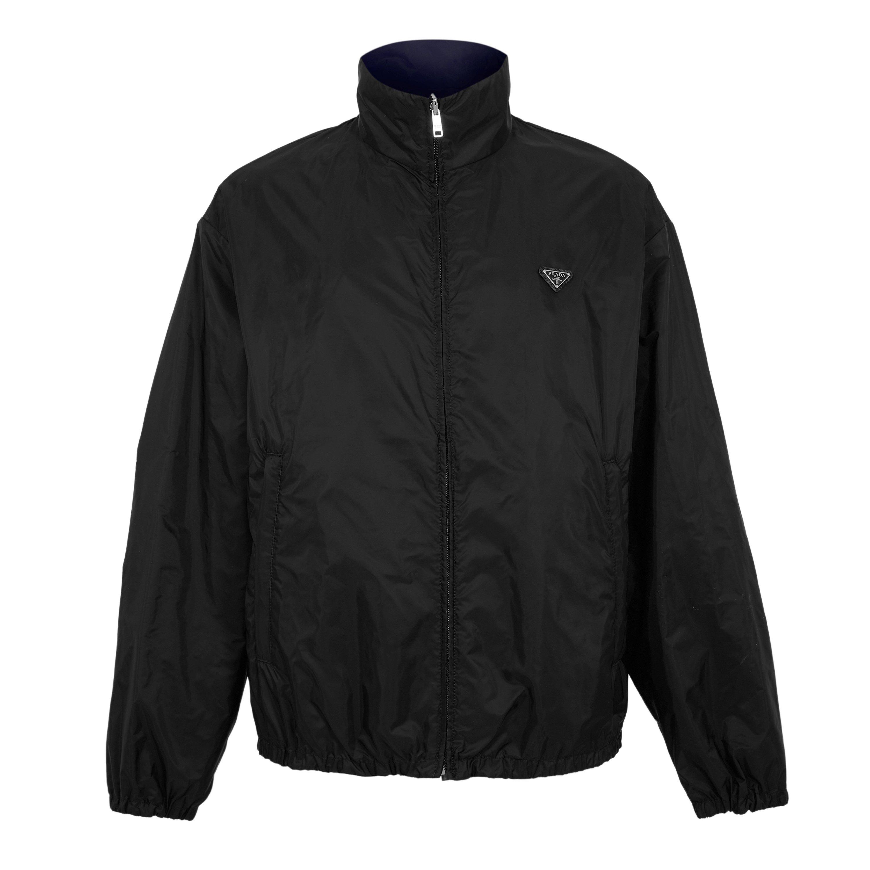 Black/Blue - Prada - Men's Reversible Windbreaker - 7