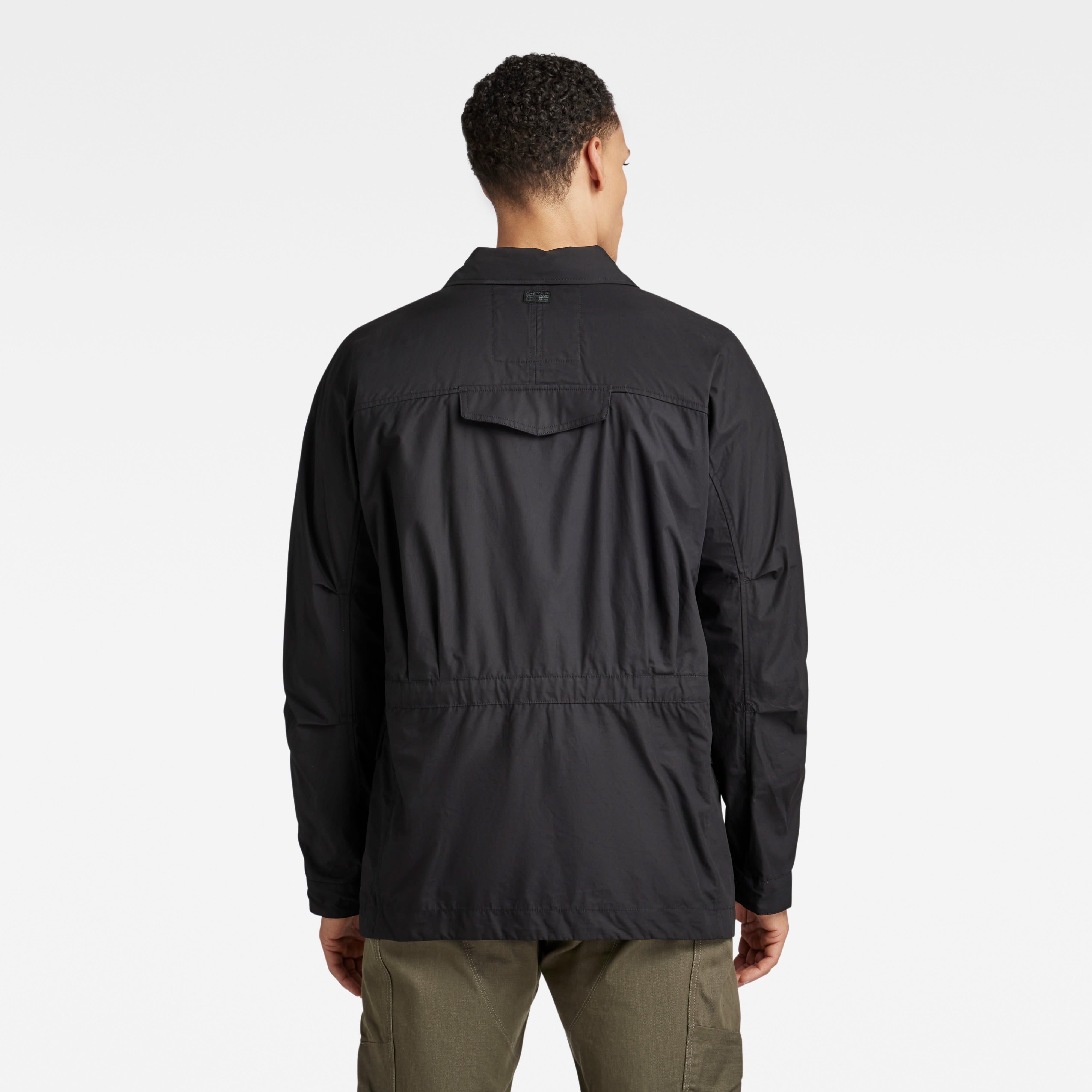 Dk Black - G Star - Men's Field Structured Overshirt - 3