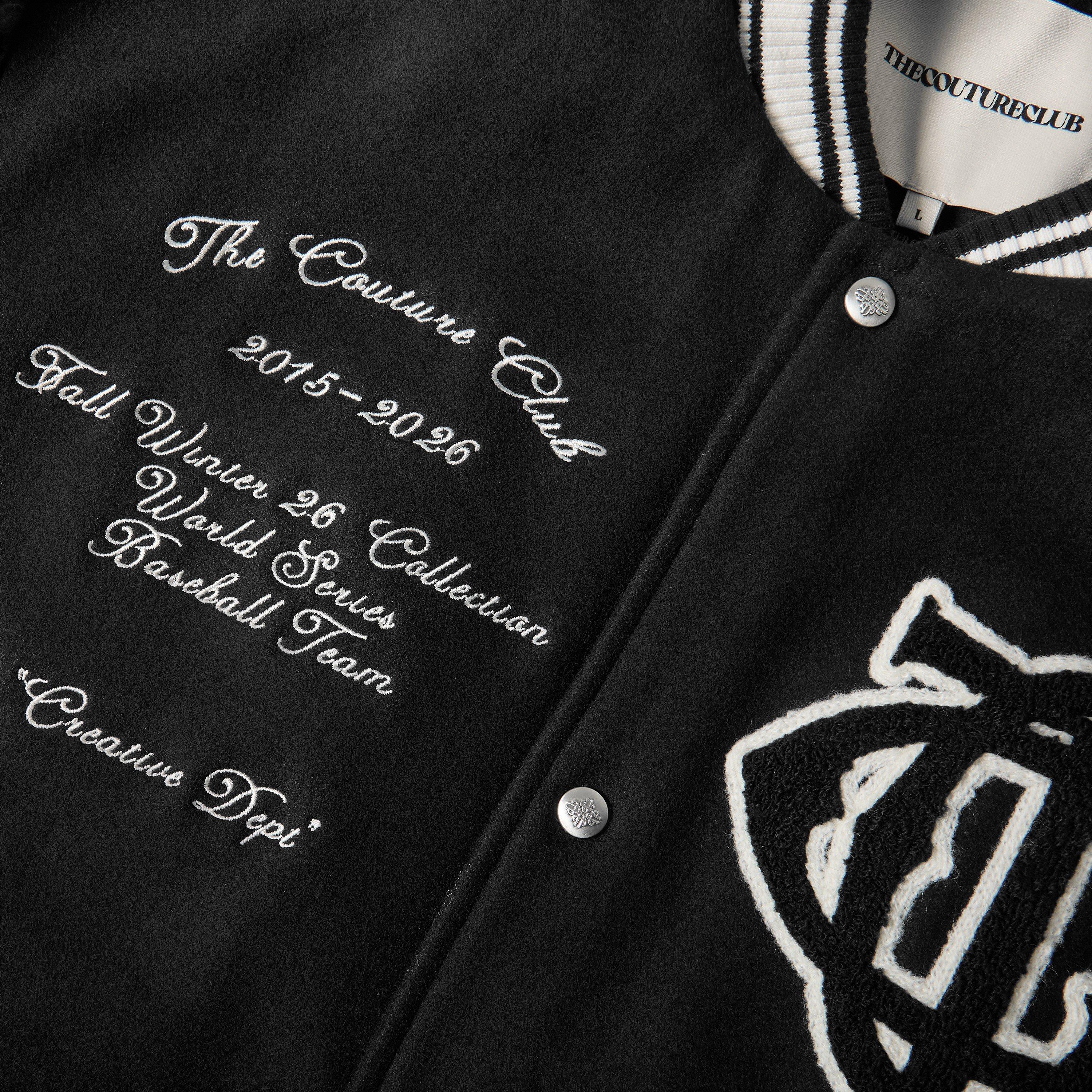 Black - The Couture Club - Couture Varsity Jckt Sn62 - 5