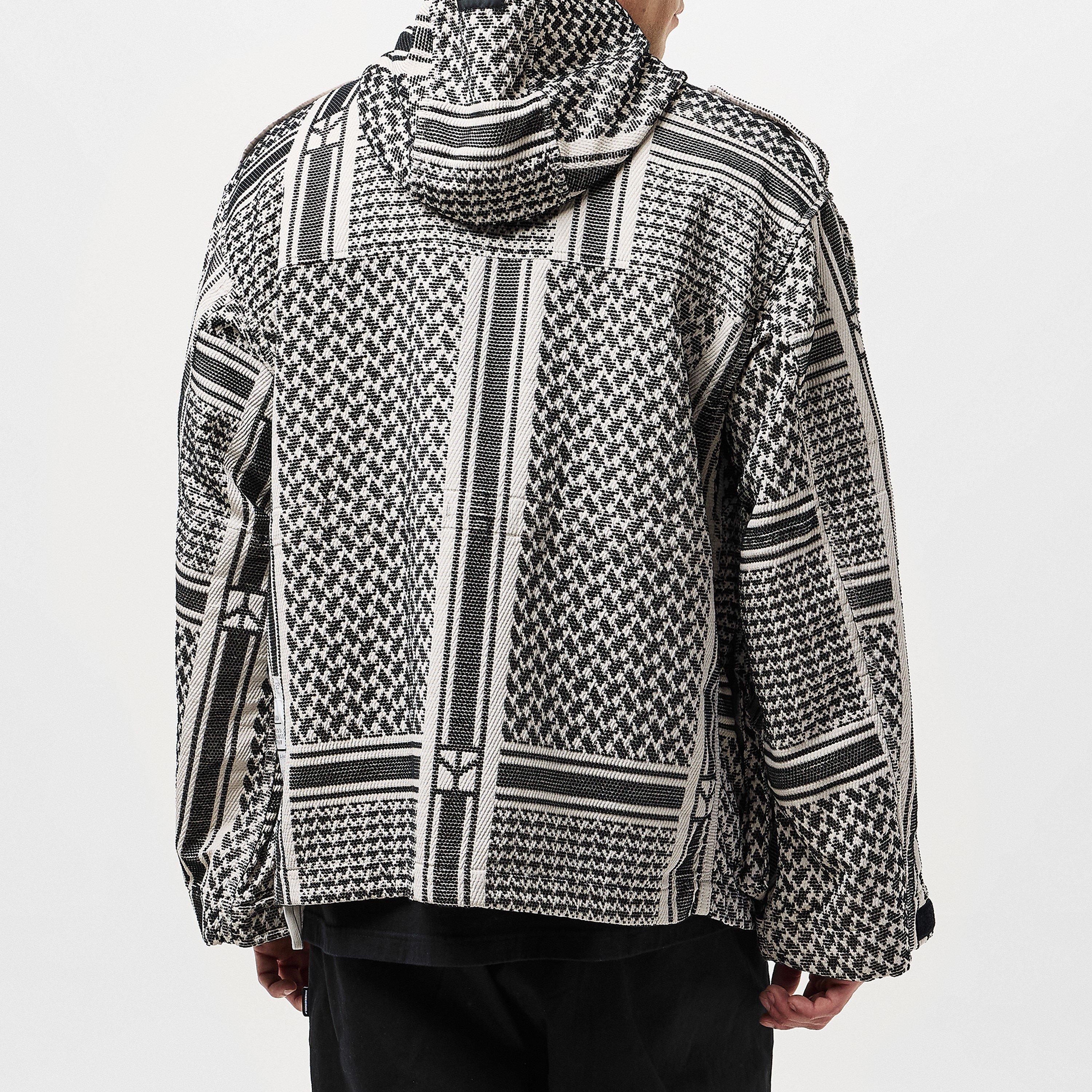 White - Neighborhood - Men's Shemagh Military-Inspired Field Jacket - 4