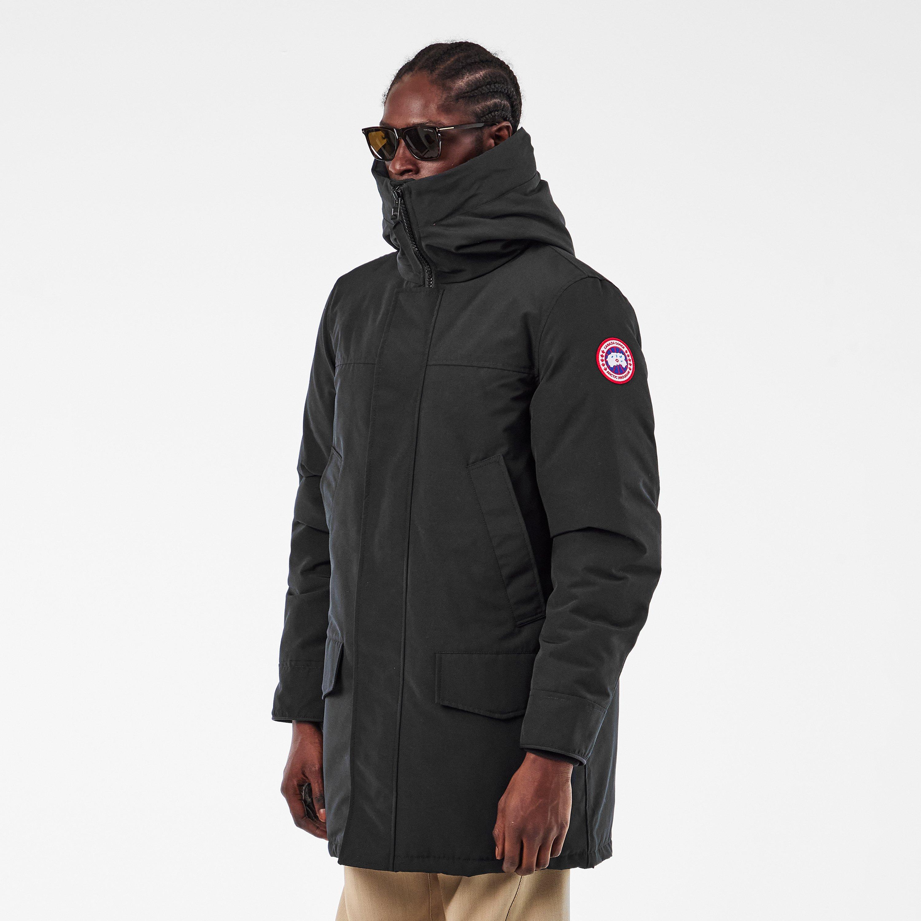 Black 9061 - Canada Goose - Men's Langford Water Resistant Duck Down Long Sleeve Parka - 3