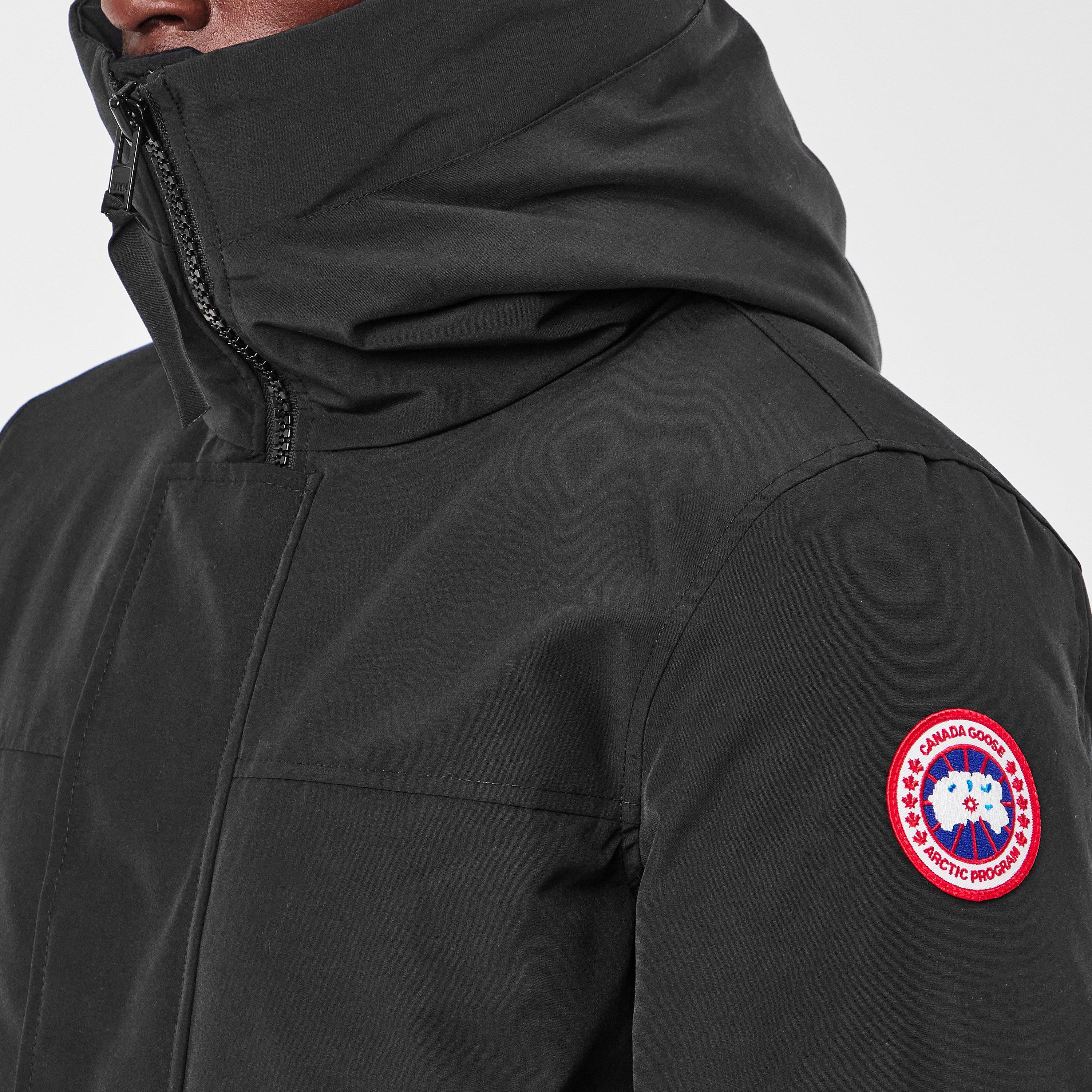 Black 9061 - Canada Goose - Men's Langford Water Resistant Duck Down Long Sleeve Parka - 5