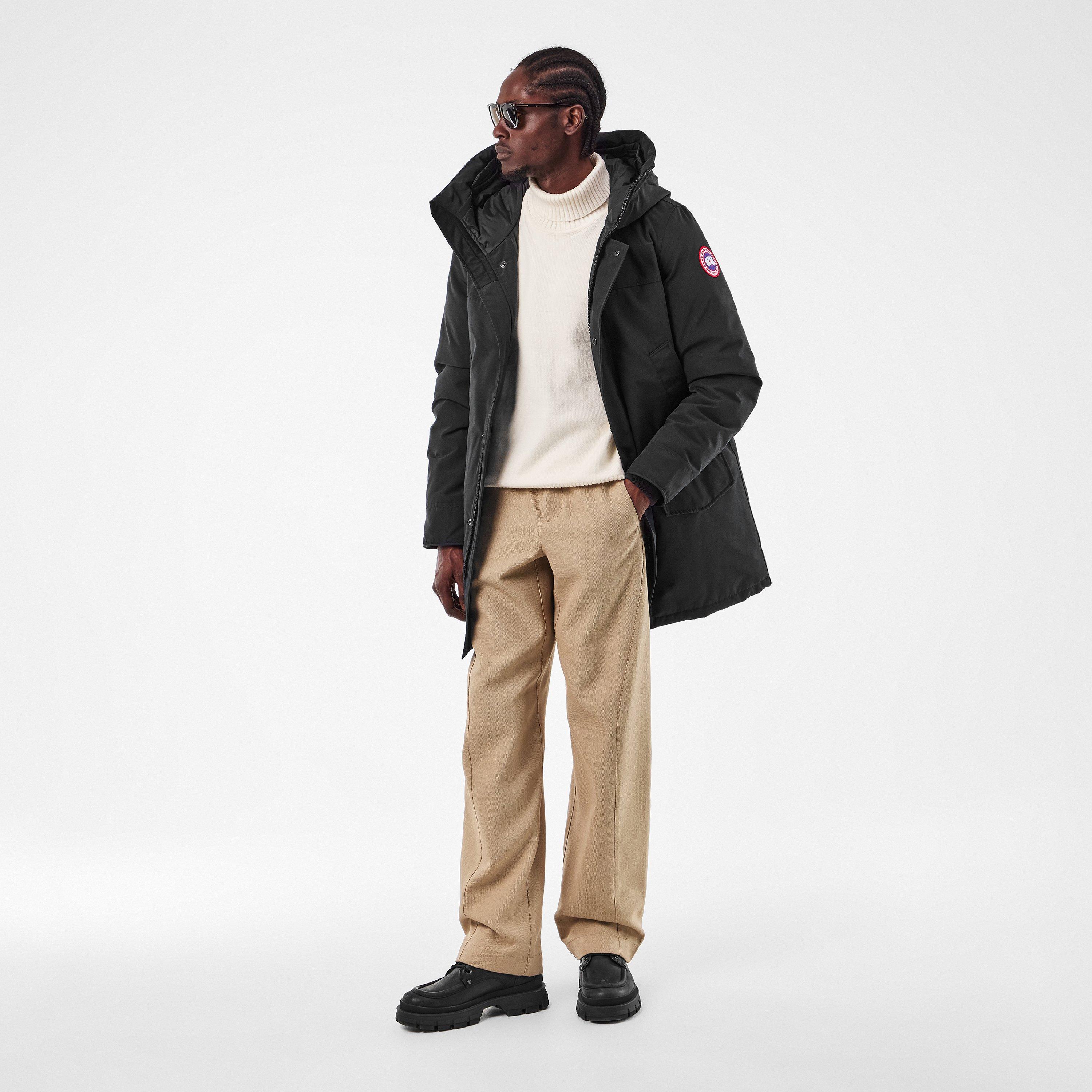 Black 9061 - Canada Goose - Men's Langford Water Resistant Duck Down Long Sleeve Parka - 6