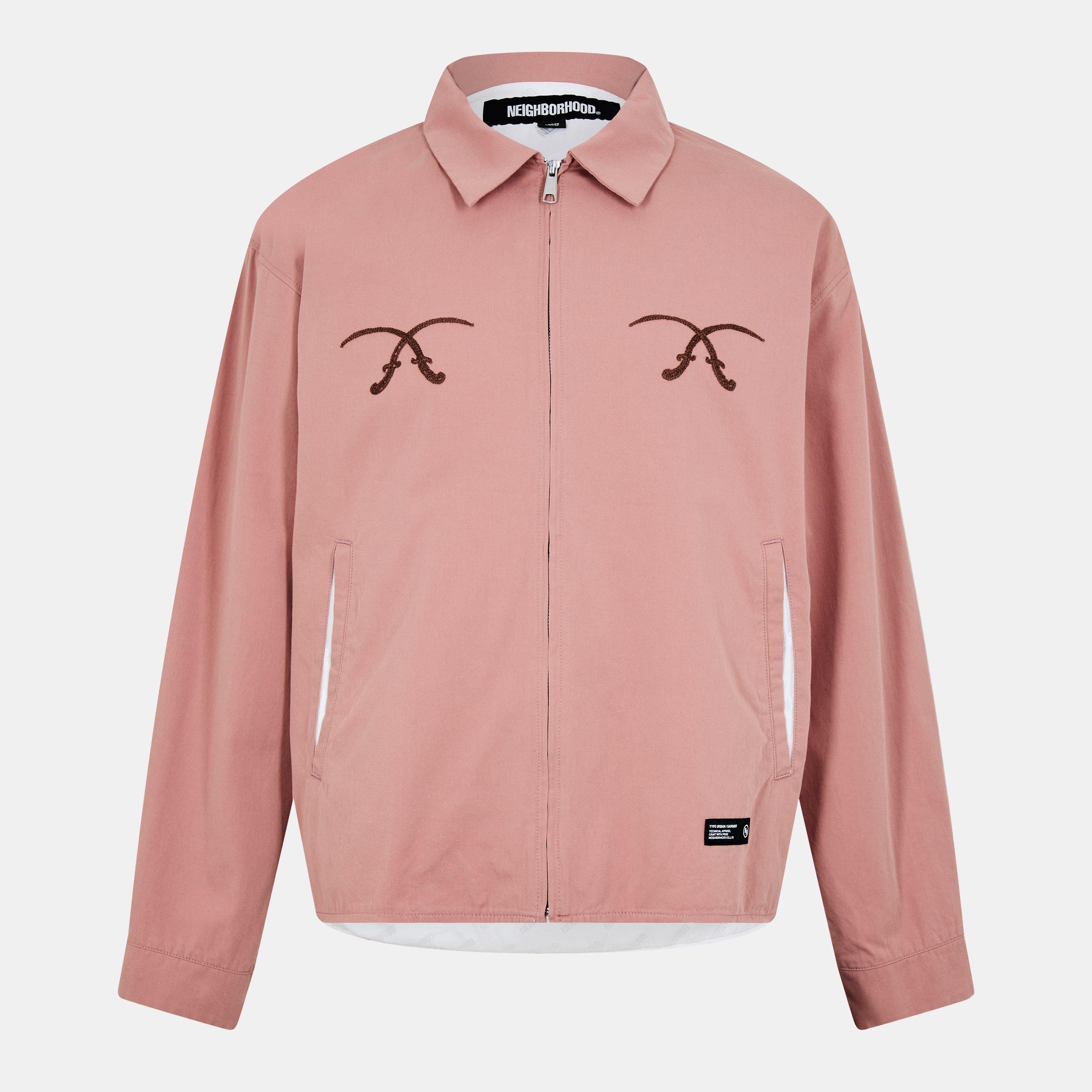 Neighborhood Men's Neighbourhood Zip Front Ribbed Harrington Jacket