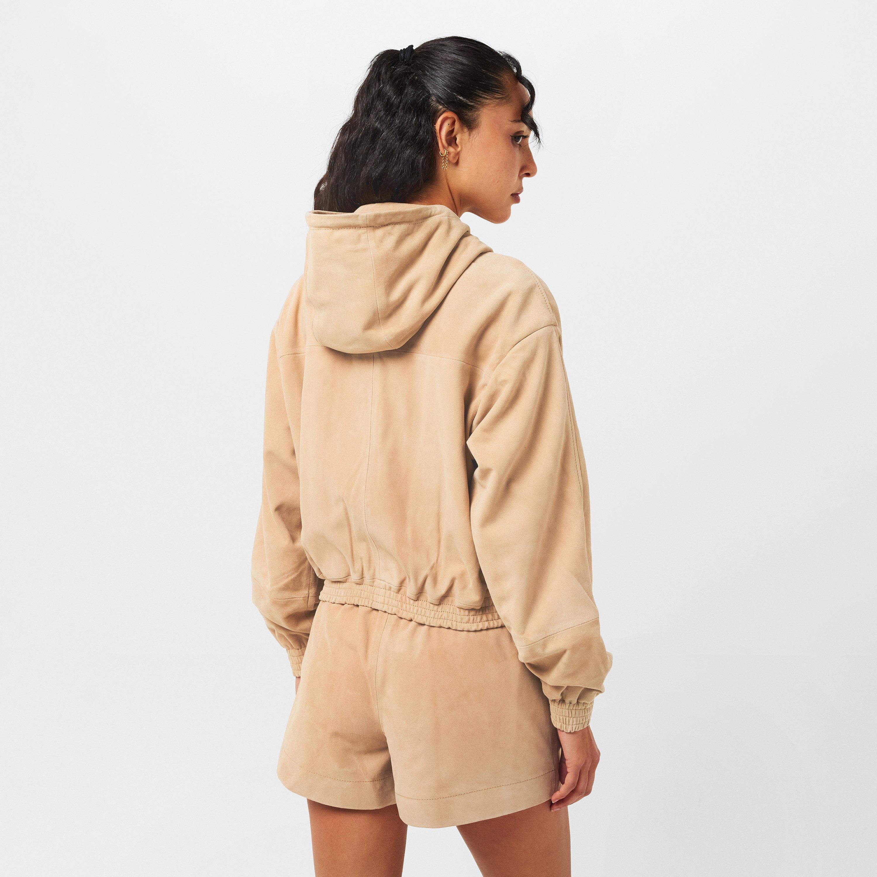 Brown - Represent - Women's  Oblivion High-Quality Leather Tailored Fit Leather Jacket - 4