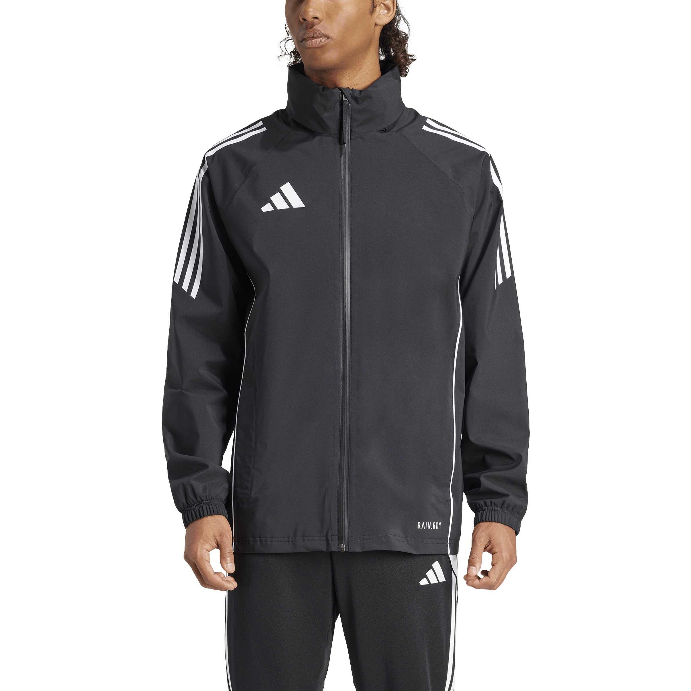 Black/White - adidas - adidas Tiro24 Ra Jkt Anorak Mens - 3