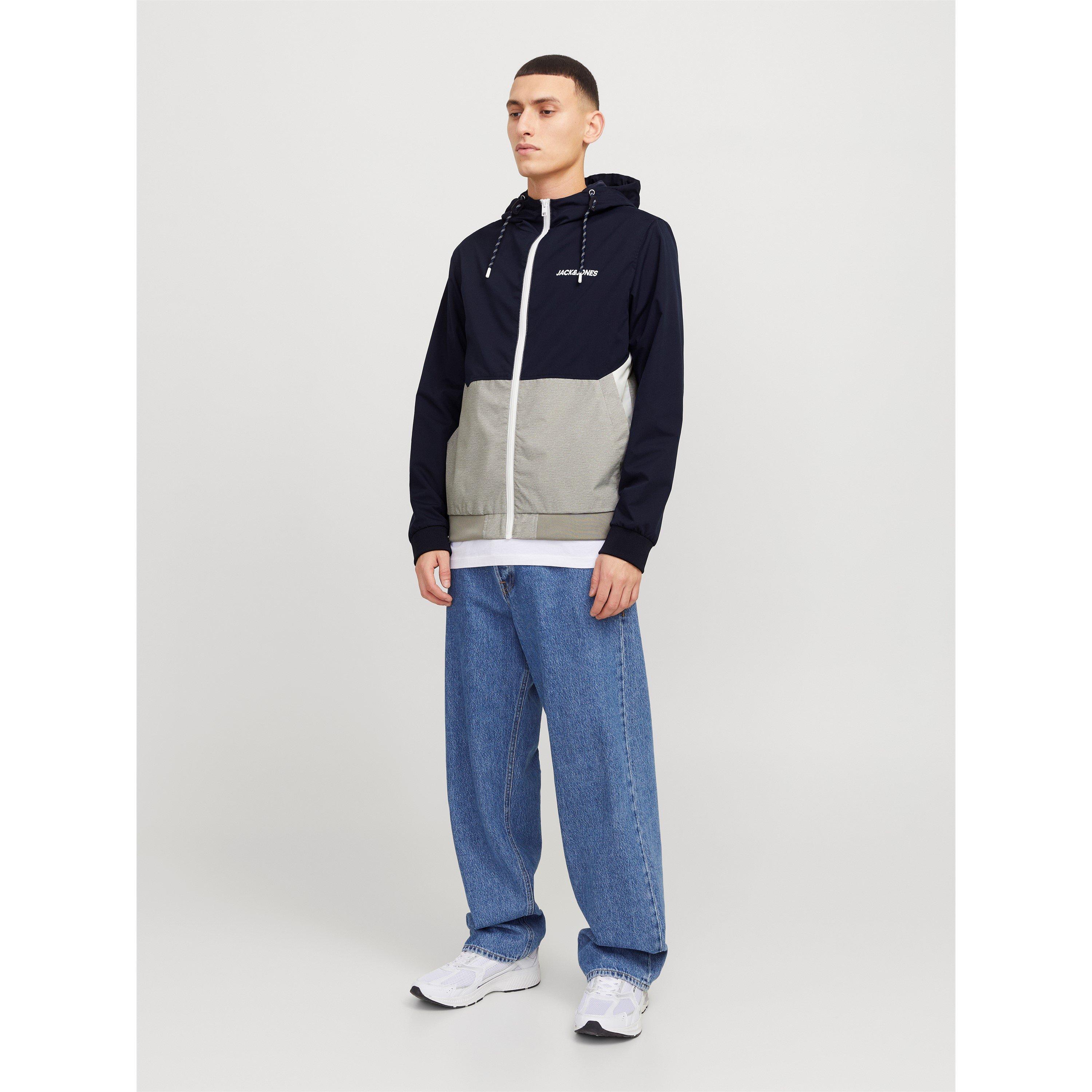 Sky Cap/Wht/Gry - Jack and Jones - Jack Rush Hd Bomber Sn00 - 5