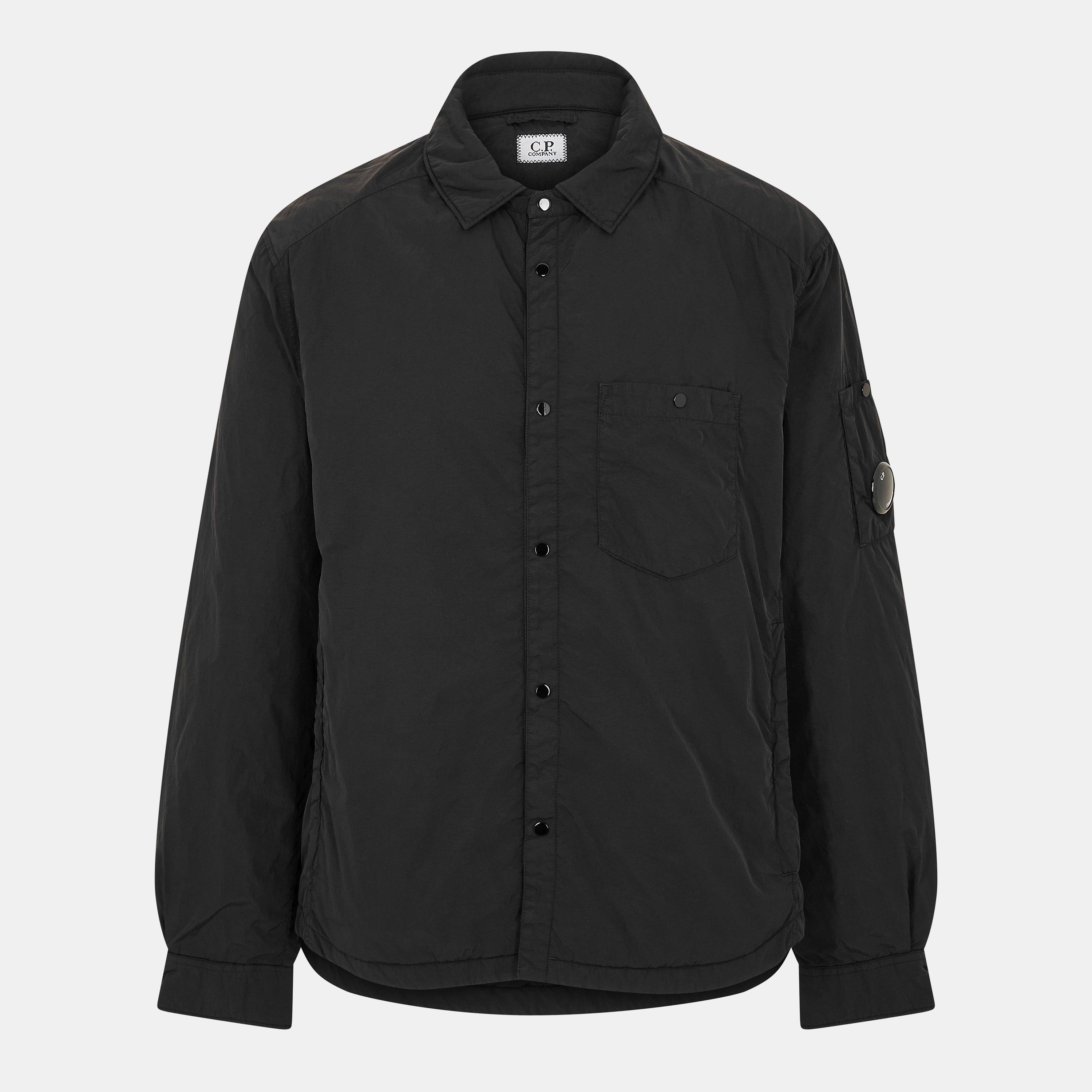 Black 999 - CP Company - Men's Quilted Padded Overshirt - 1
