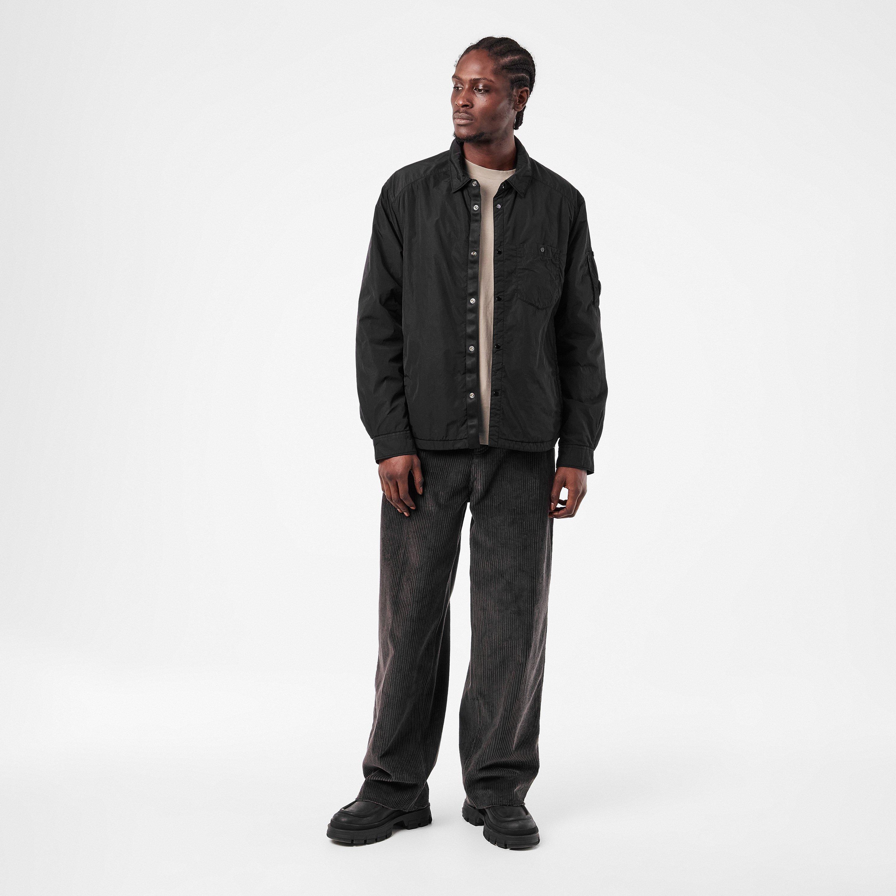 Black 999 - CP Company - Men's Padded Overshirt - 6