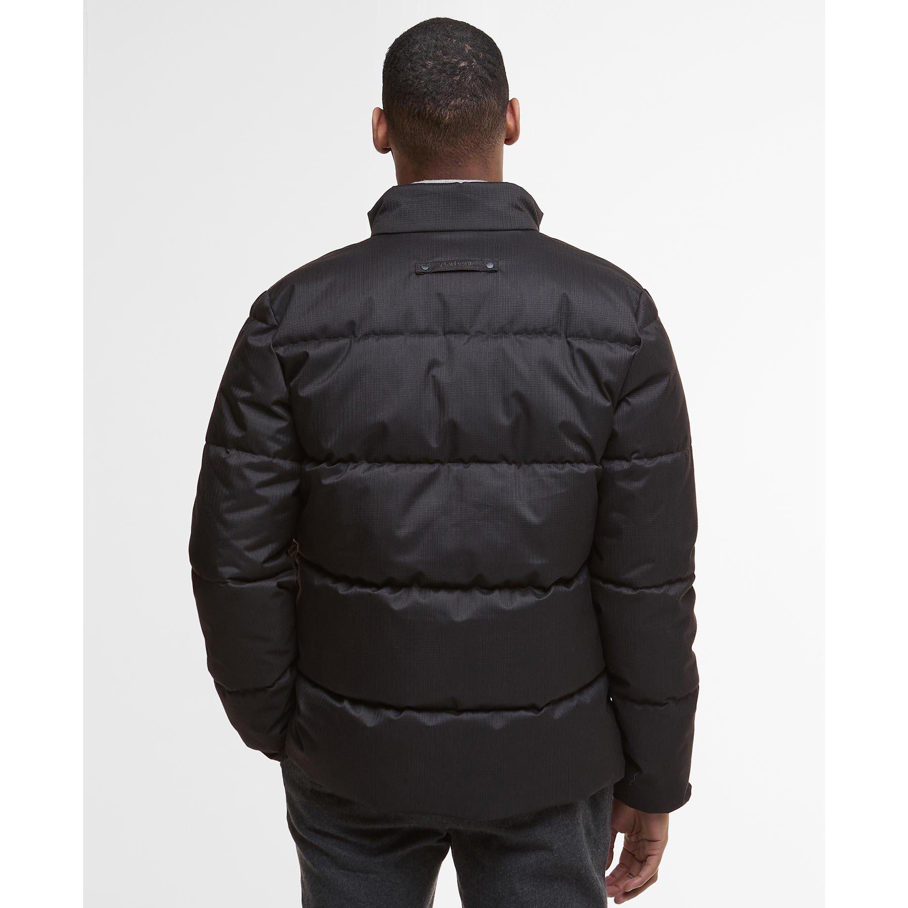 Dark Oak - Barbour - Men's Northwood Quilted Long Sleeve Medium Puffer Jacket - 3
