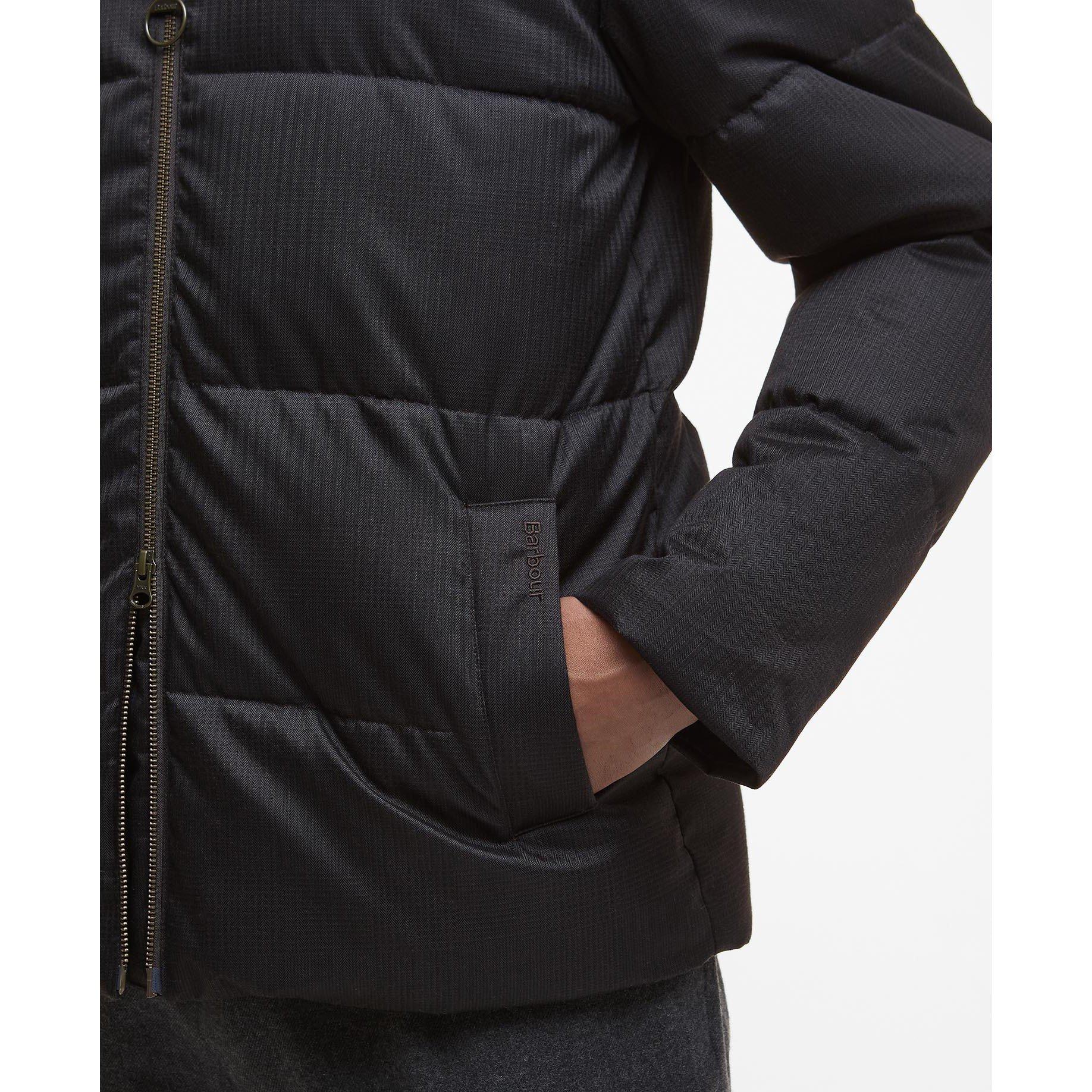 Dark Oak - Barbour - Men's Northwood Quilted Long Sleeve Medium Puffer Jacket - 6