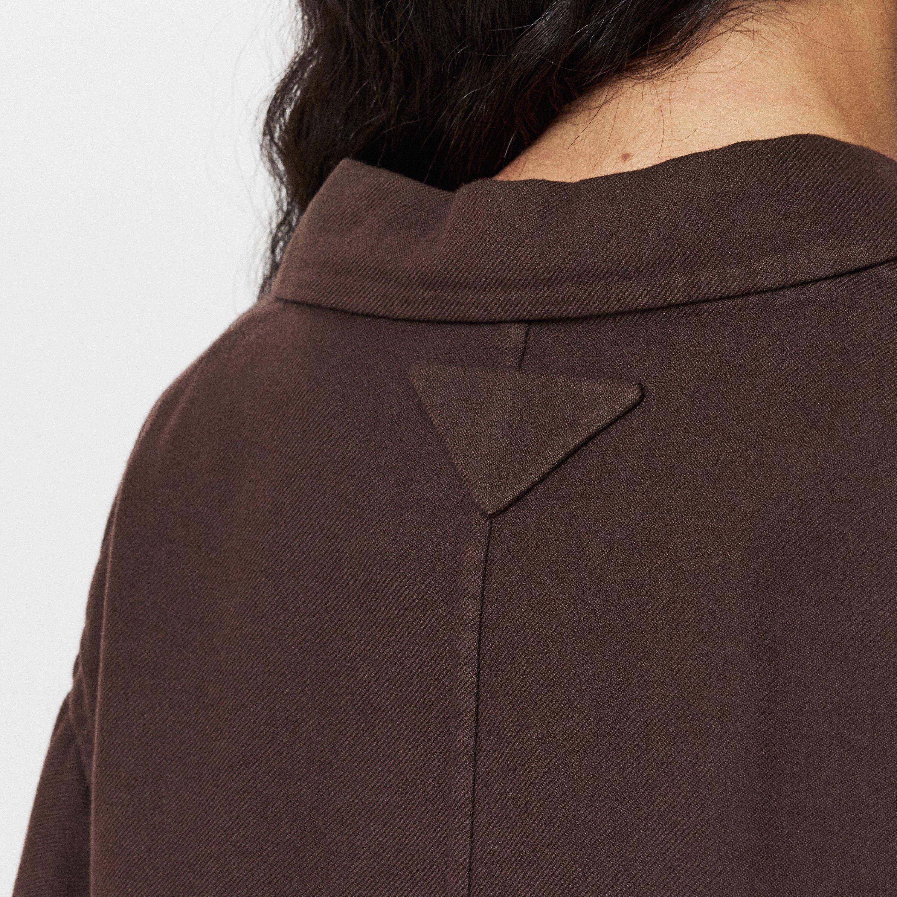 Ebano - Prada - Women's  Cotton Long Sleeve Blazer - 5