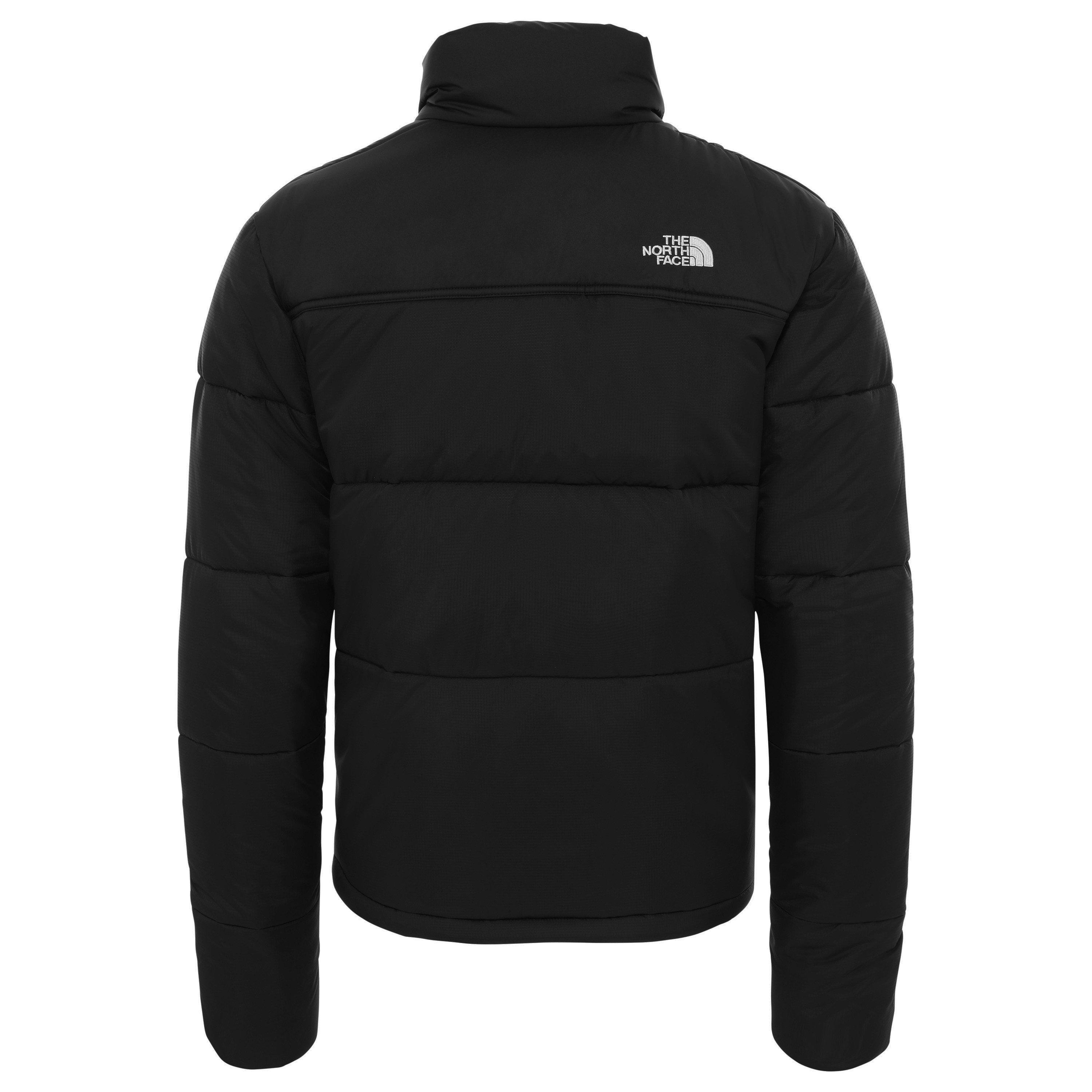 JK3 Black - The North Face - Men's Saikuru Water Resistant WindWall Short Puffer Jacket - 2