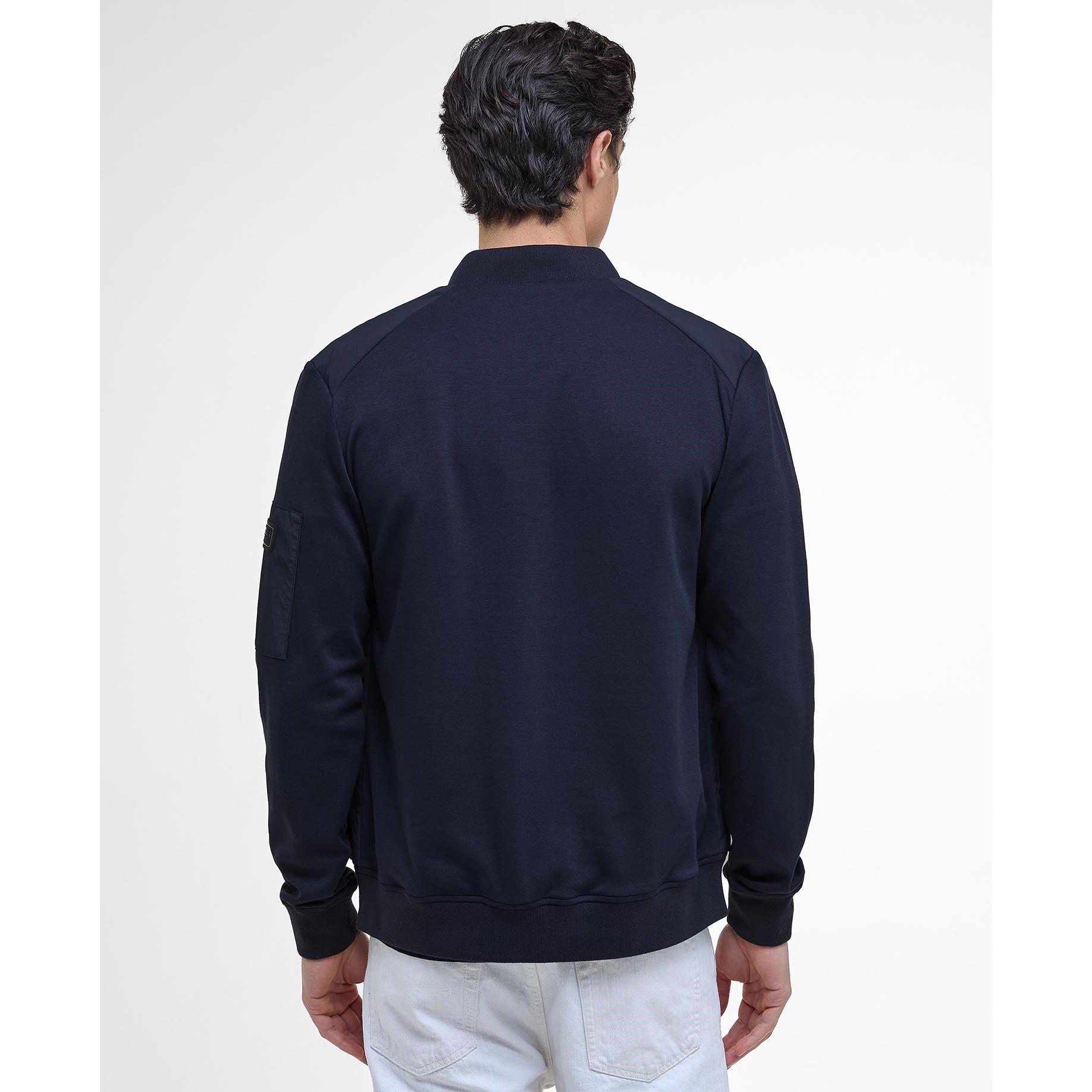 Lyle Q Zip Pulover Sn99 - Barbour International - Men's Holmes Full Zip Quilted Bomber Jacket - 3