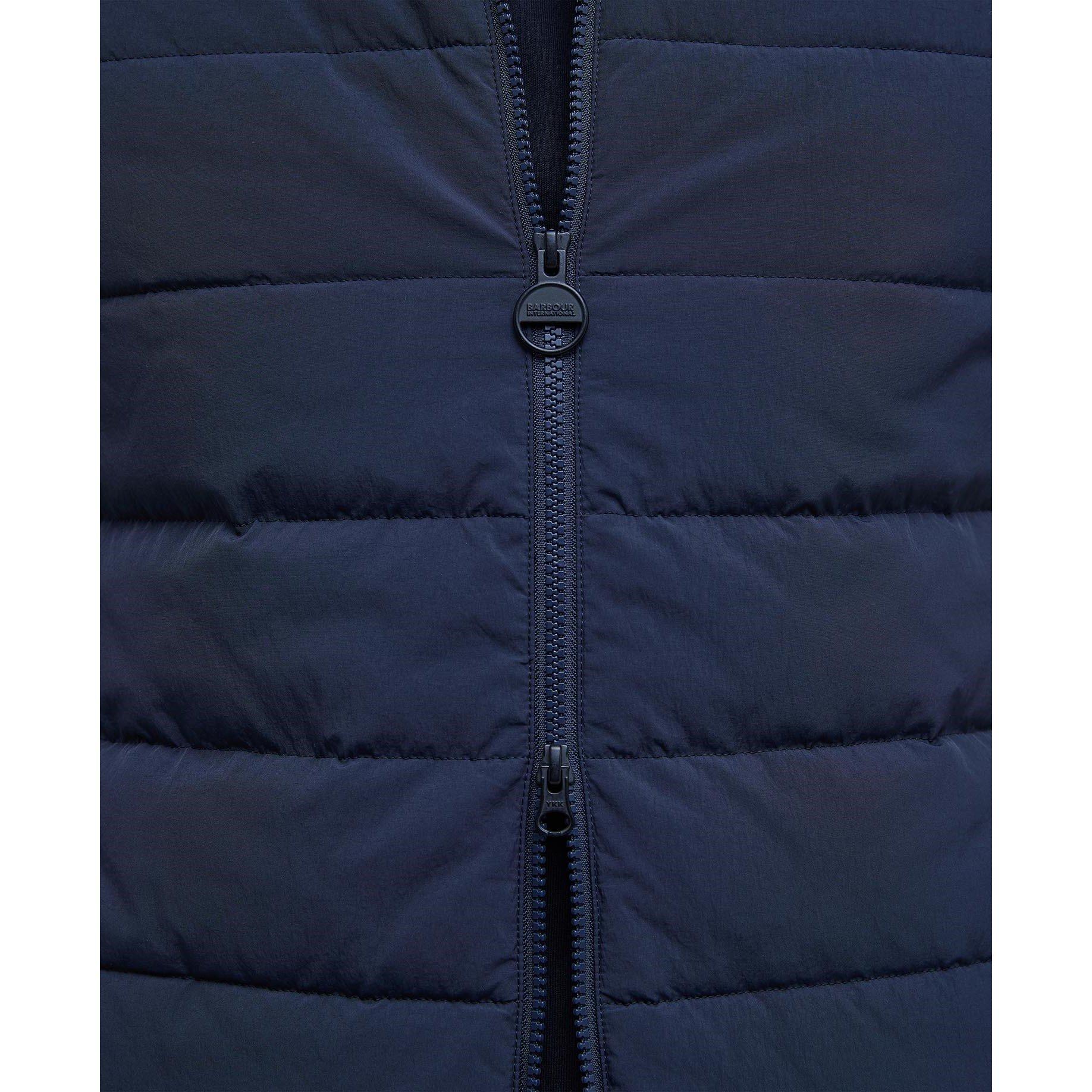 Lyle Q Zip Pulover Sn99 - Barbour International - Men's Holmes Full Zip Quilted Bomber Jacket - 7