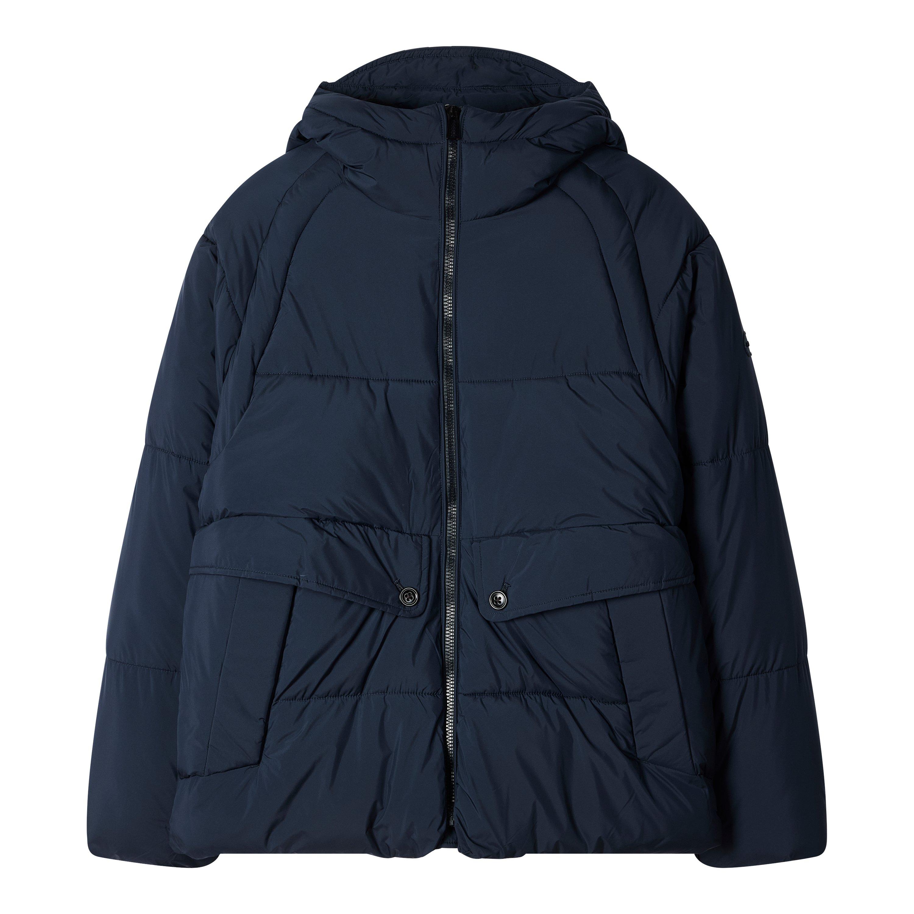 Ps Paul Smith Men's Down Raglan Medium Puffer Jacket - Blue 49 - L