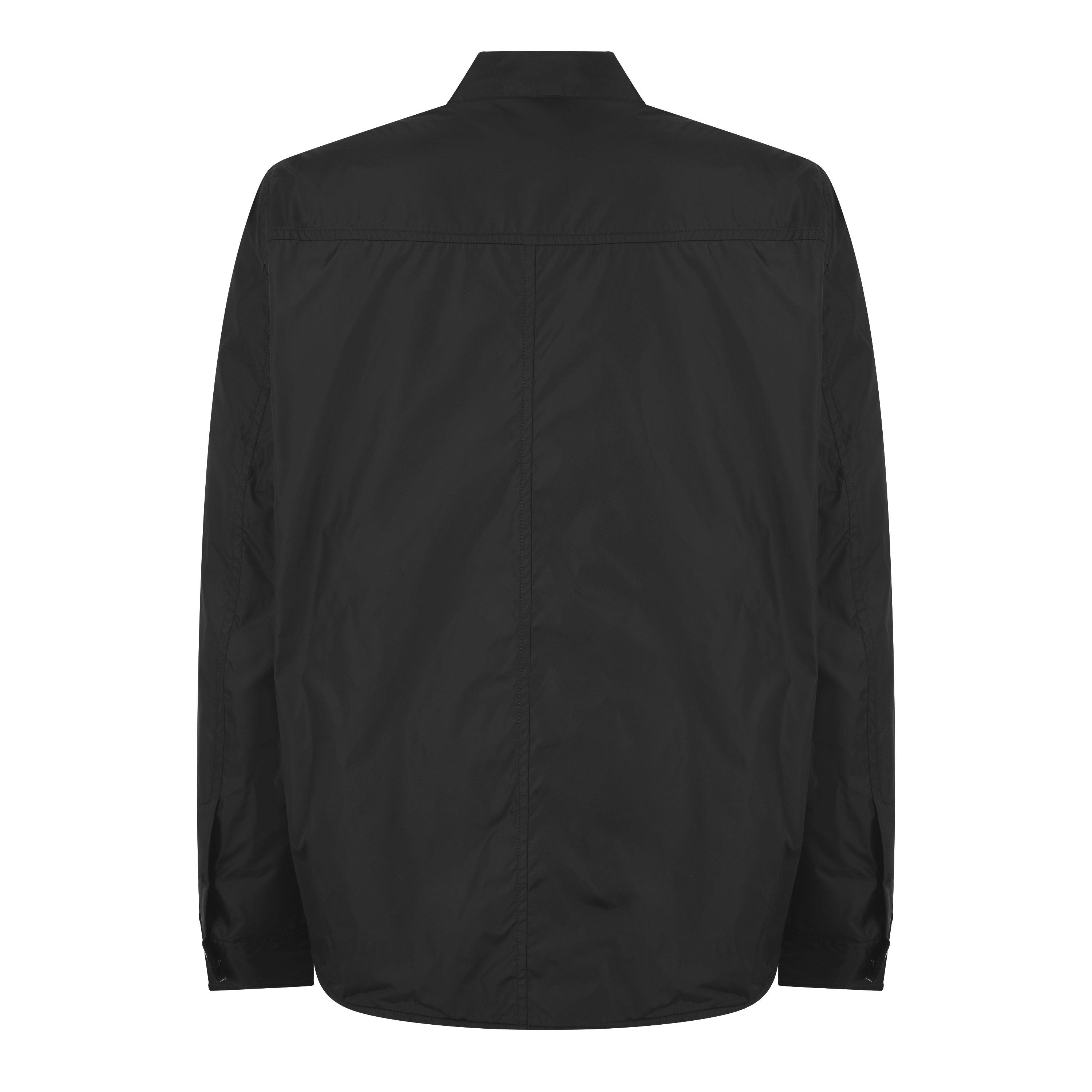 Black - Dolce and Gabbana - Men's Cotton Long Sleeve Slim Fit Overshirt - 5