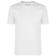 Oblique Towelling White T Shirt