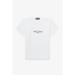 Fred Perry Boy's Embroidered Logo T Shirt