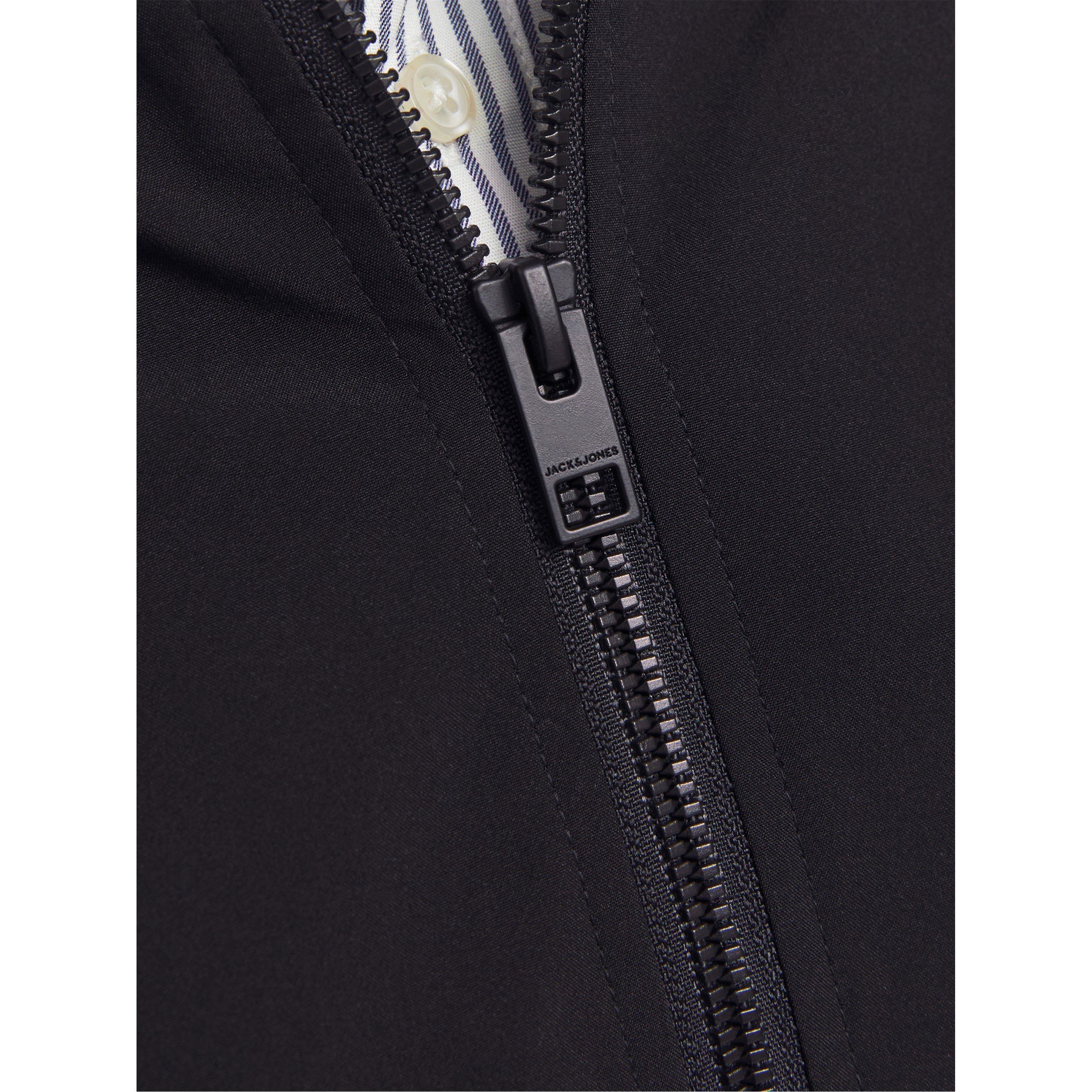 Black - Jack and Jones - Charge Bomber Jacket Mens - 7