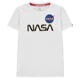 Alpha Industries Boy's NASA Reflect T Shirt