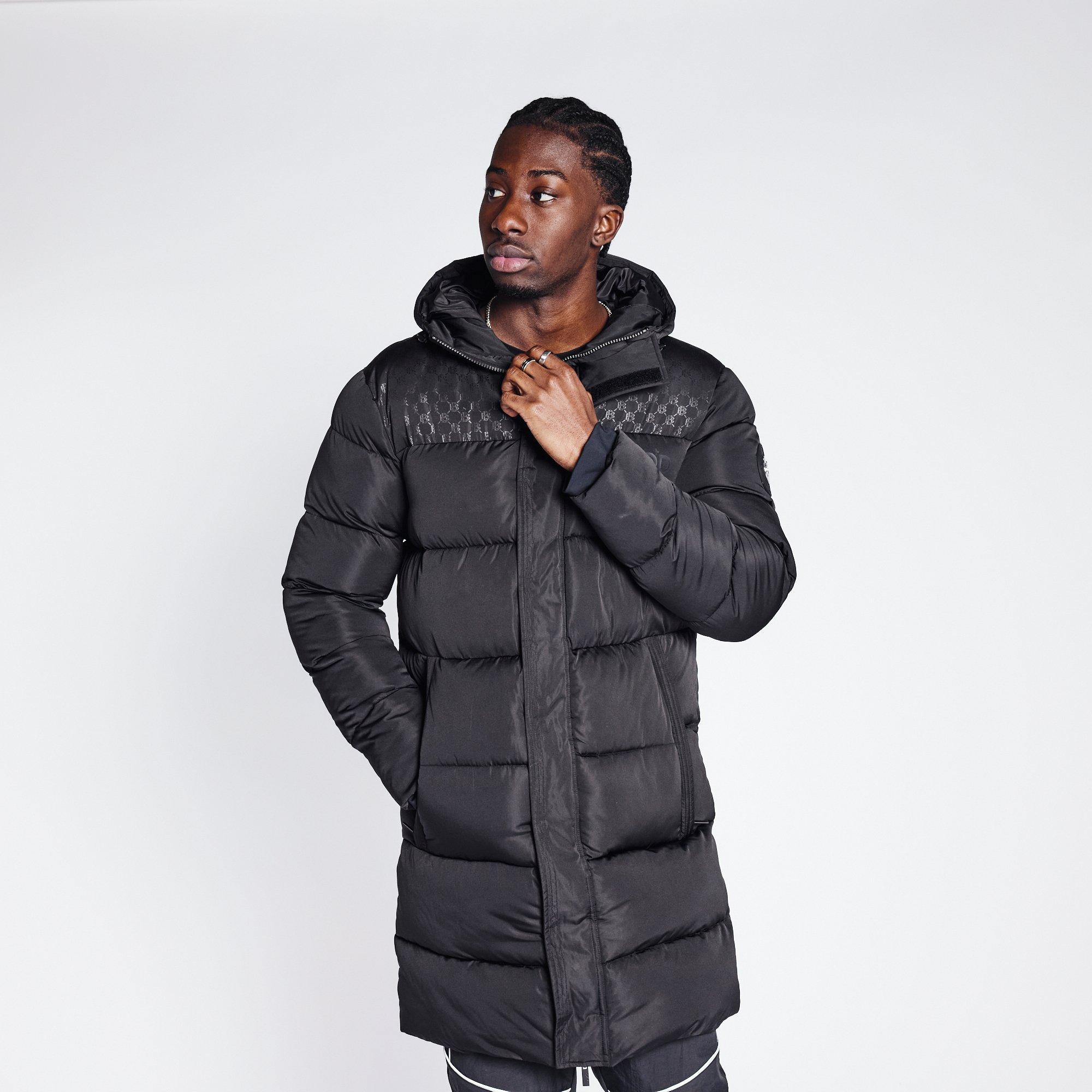 Black - Blood Brother - Long Heavyweight Puffer Jacket - 1