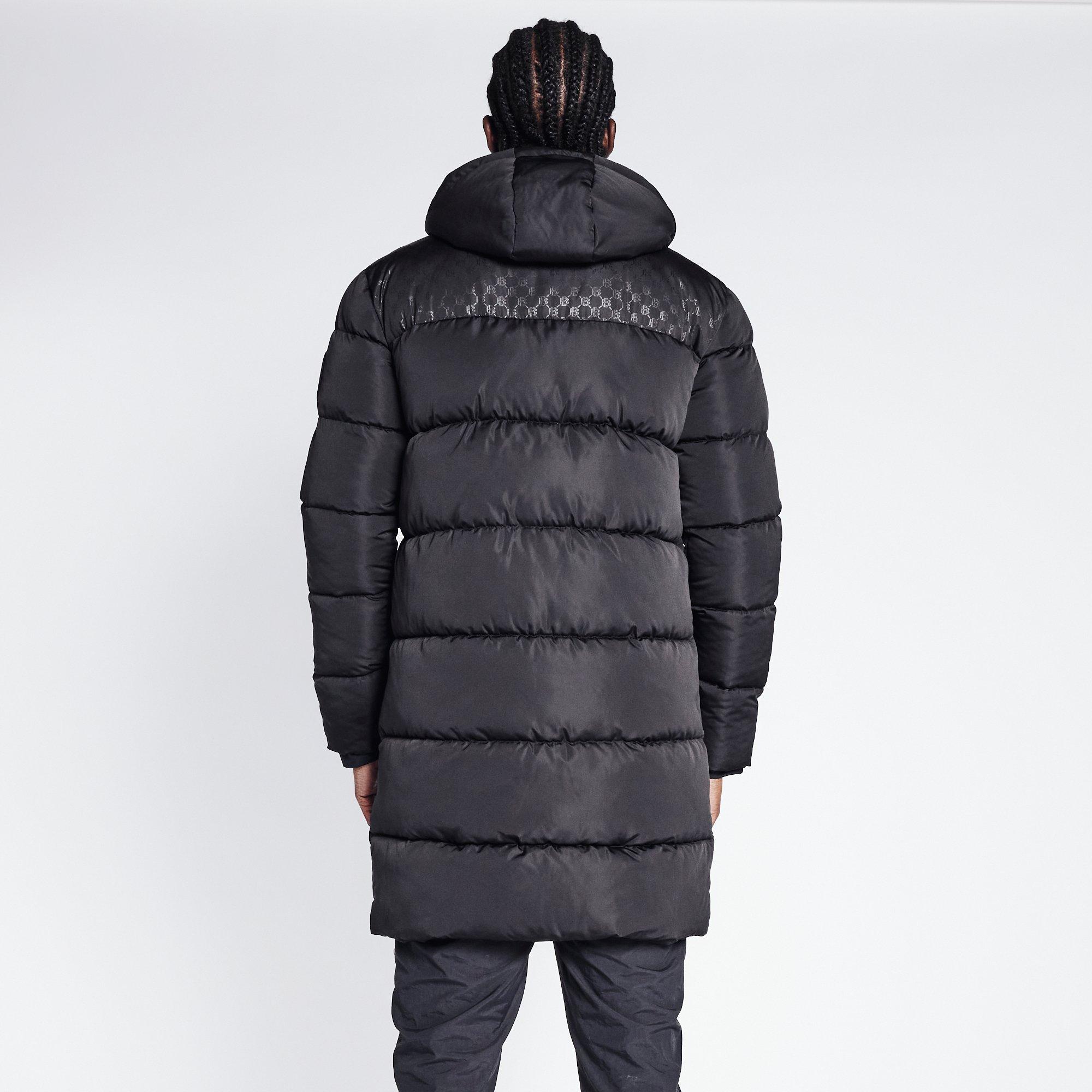 Black - Blood Brother - Long Heavyweight Puffer Jacket - 4