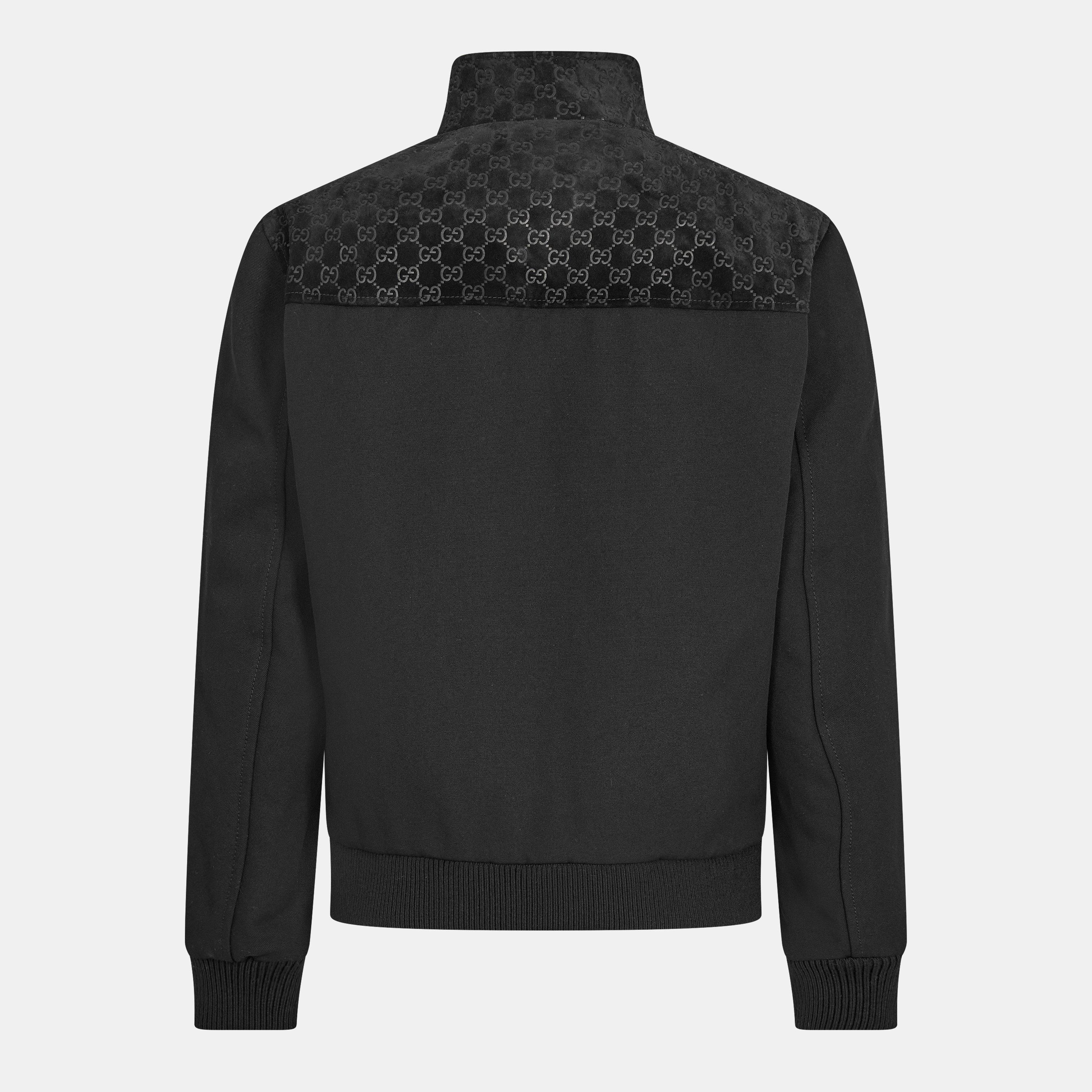 Black - Gucci - Men's Classic Leather Jacket - 2