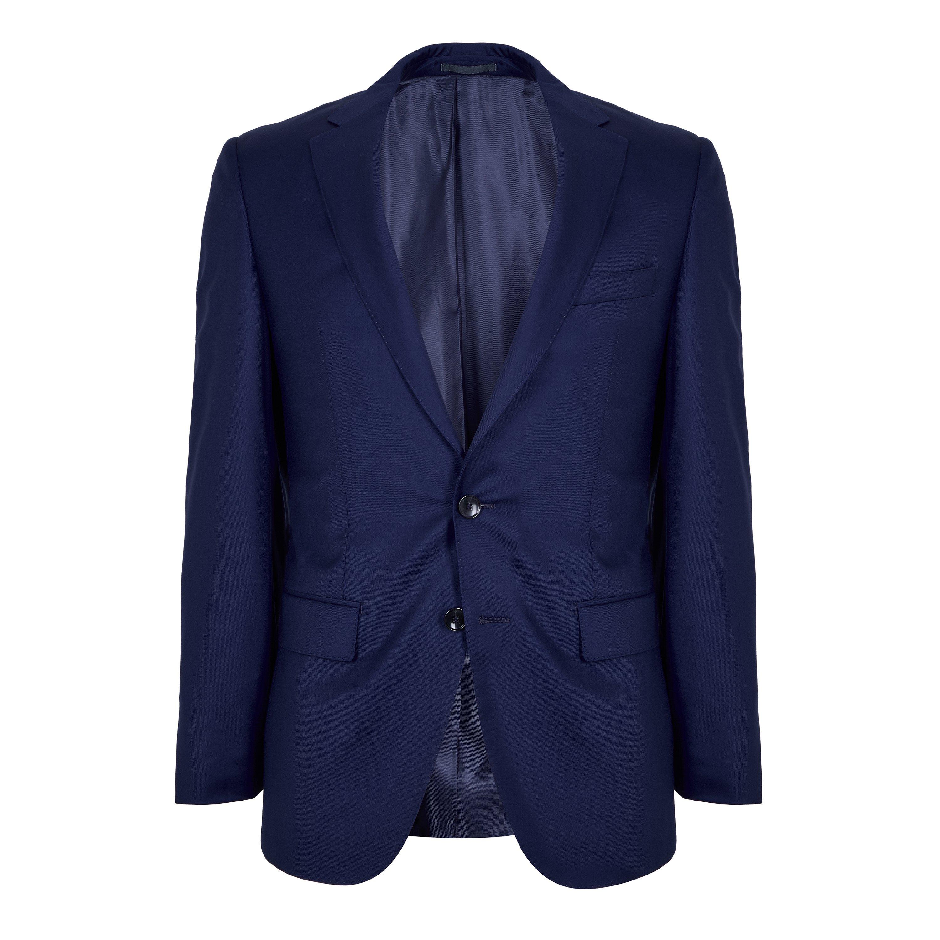 Dark Blue - Boss - Men's T-Harvers Tailored Fit Blazer - 1