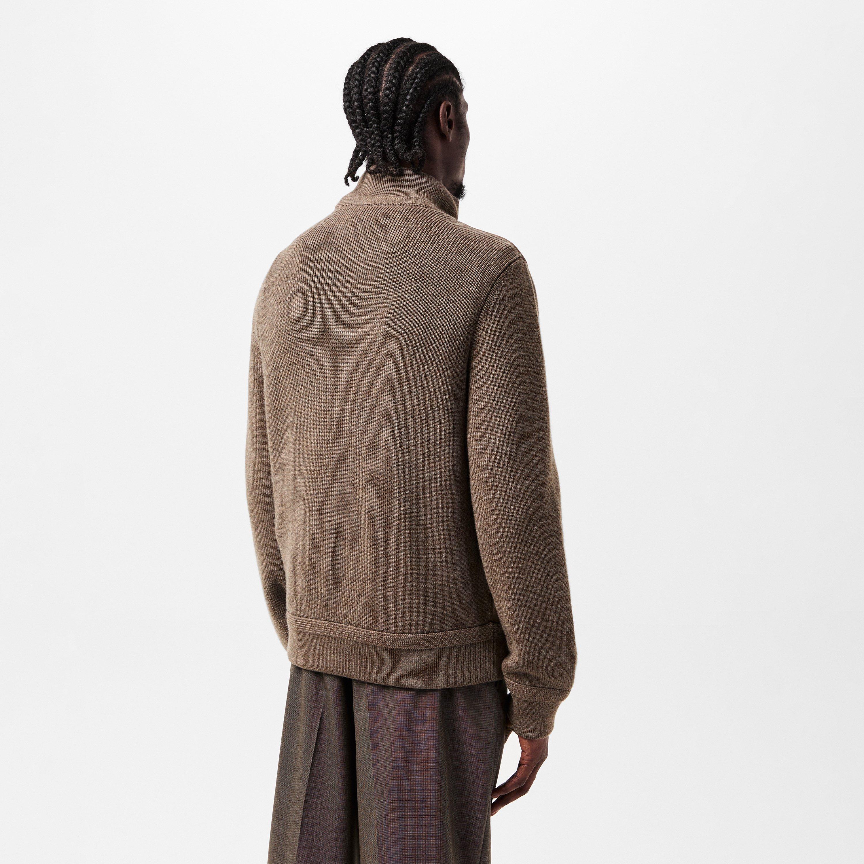 Brown - Pal Zileri - Men's Leather Jacket - 4