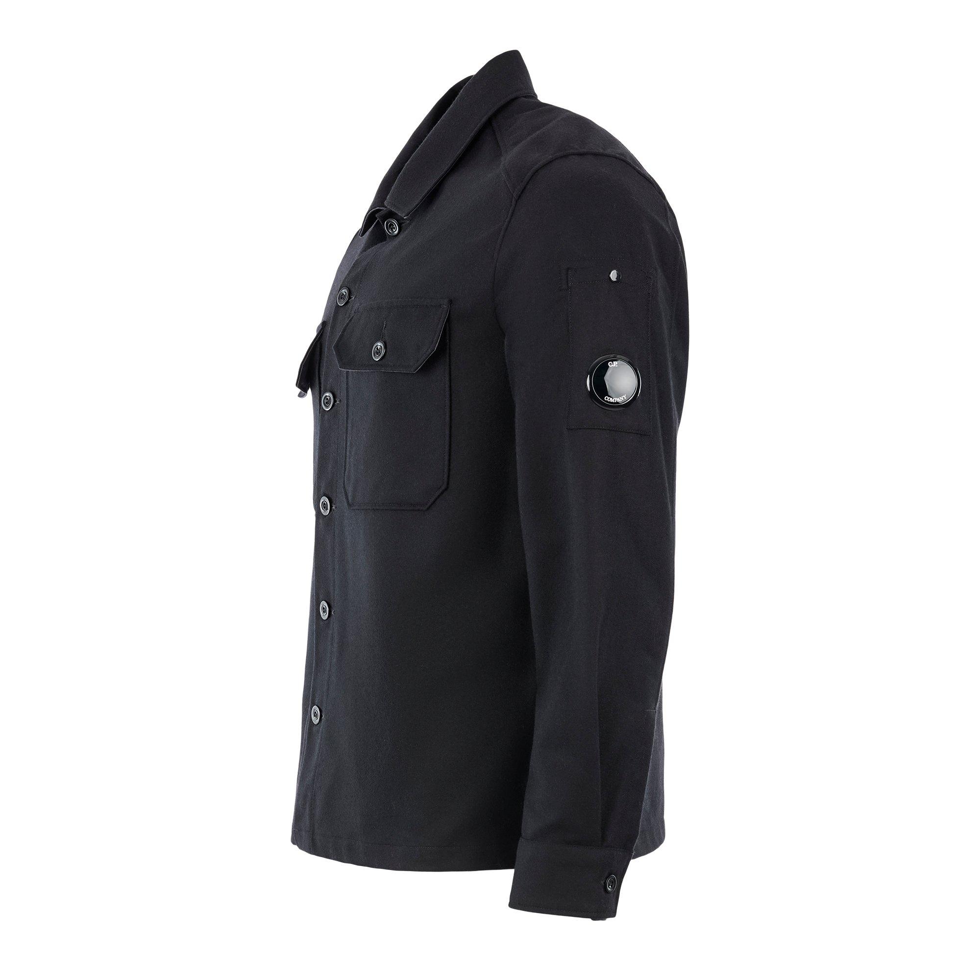 Black 999 - CP Company - Men's  Multi-Pocket Overshirt - 2