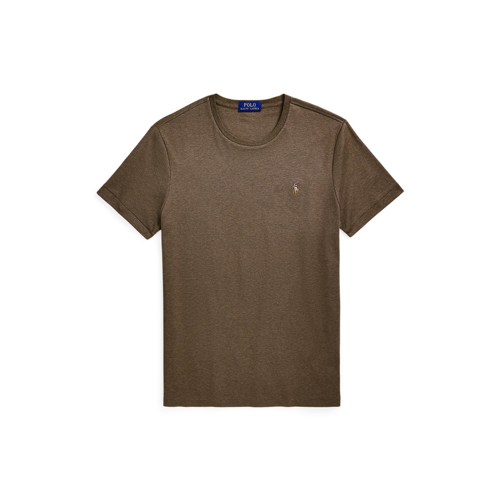 Polo Ralph Lauren Men's Regular Fit Pima T-Shirt - Cedar Heather - S