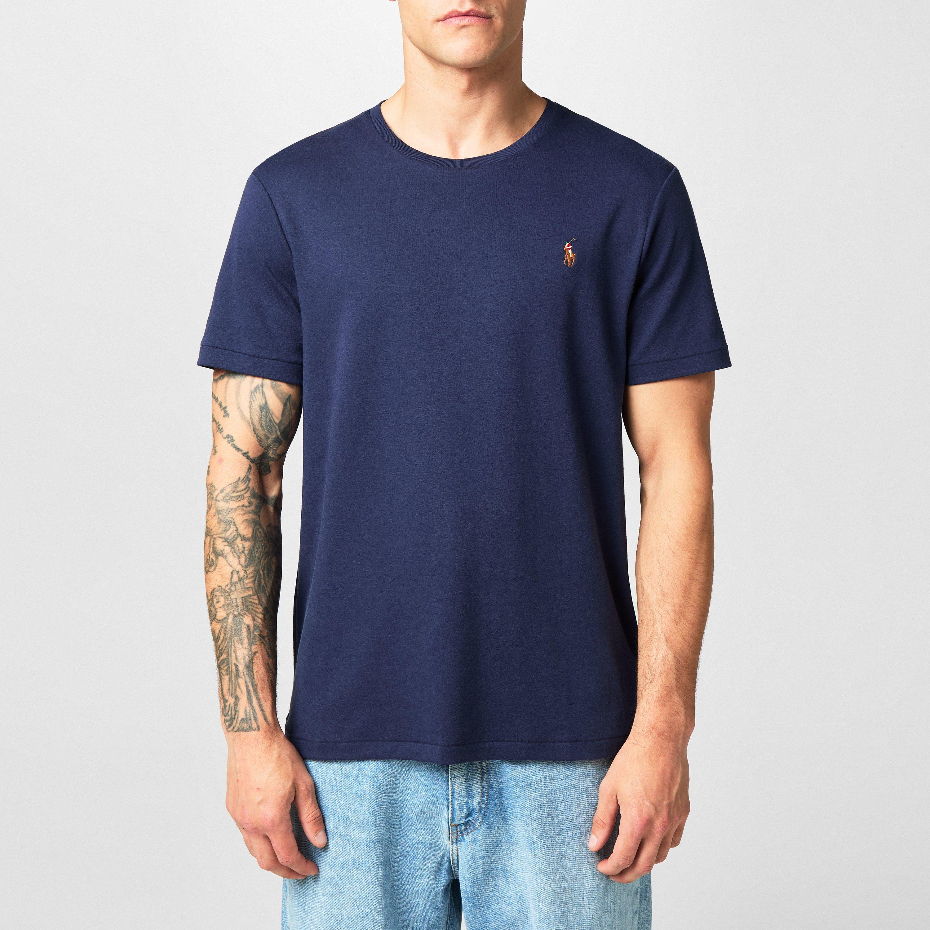 French Navy - Polo Ralph Lauren - Men's Regular Fit Pima T-Shirt - 3