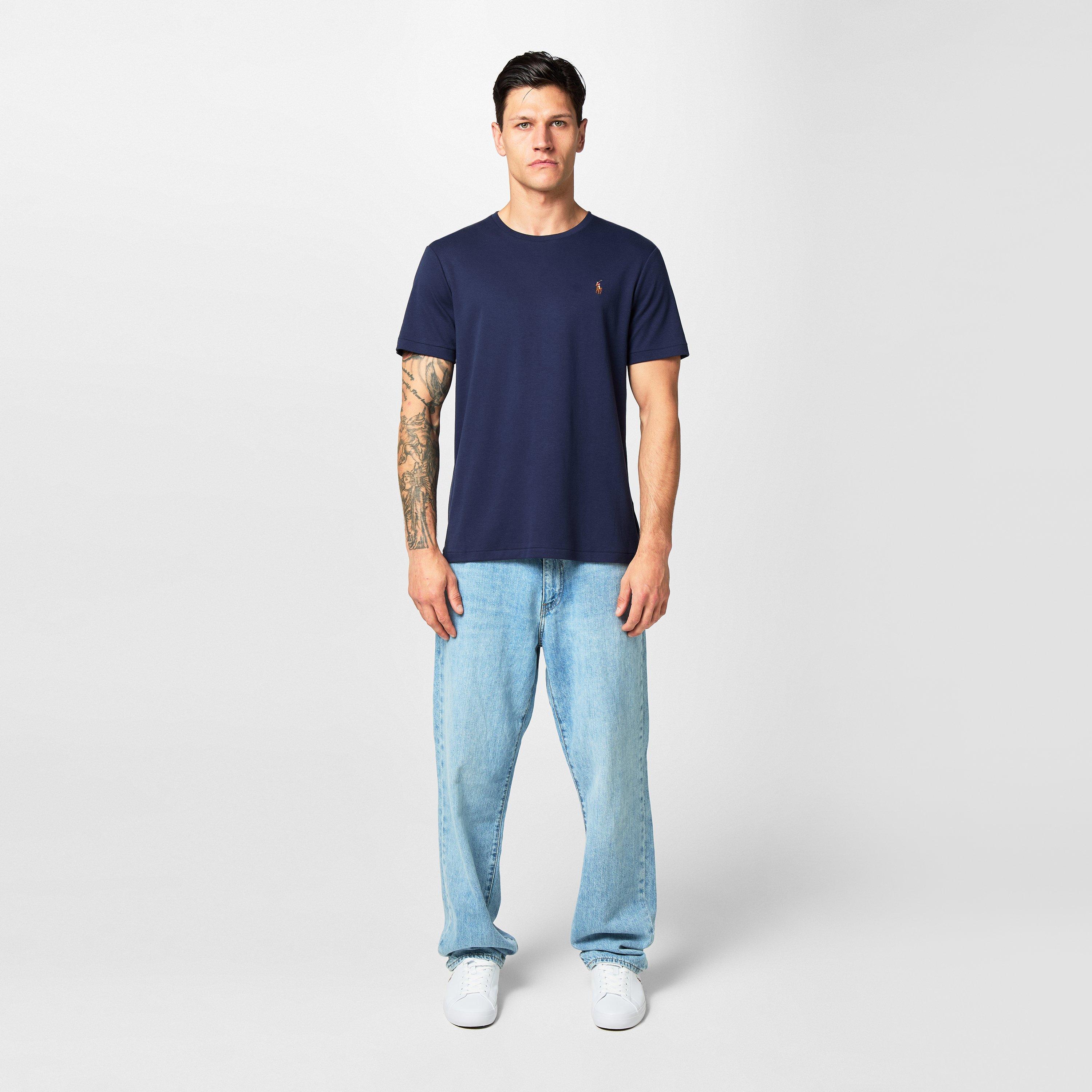 French Navy - Polo Ralph Lauren - Men's Regular Fit Pima T-Shirt - 6