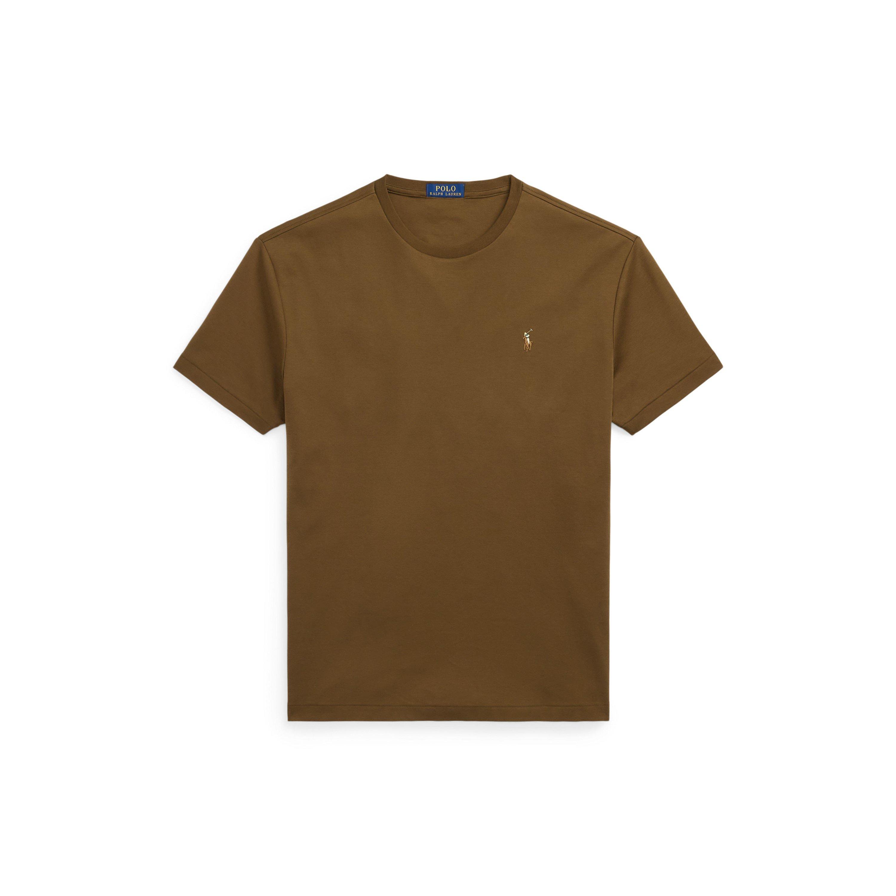 Polo Ralph Lauren Men's Regular Fit Pima T-Shirt - Nature Brown - S