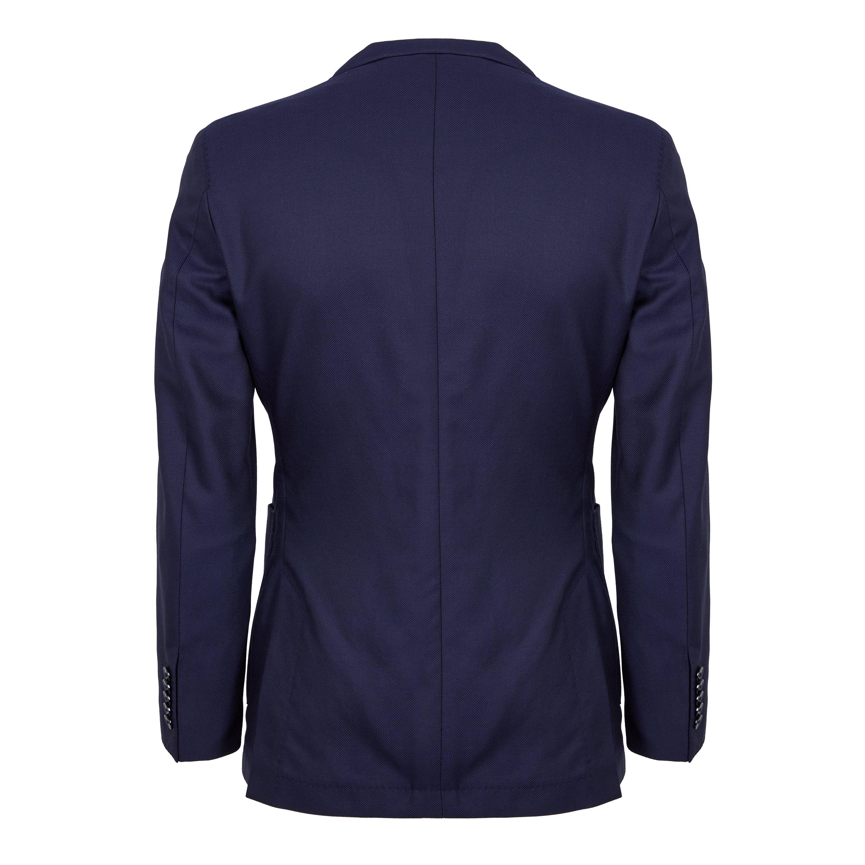 Dark Blue - Boss - Men's T-Noam2 Tailored Fit Blazer - 2