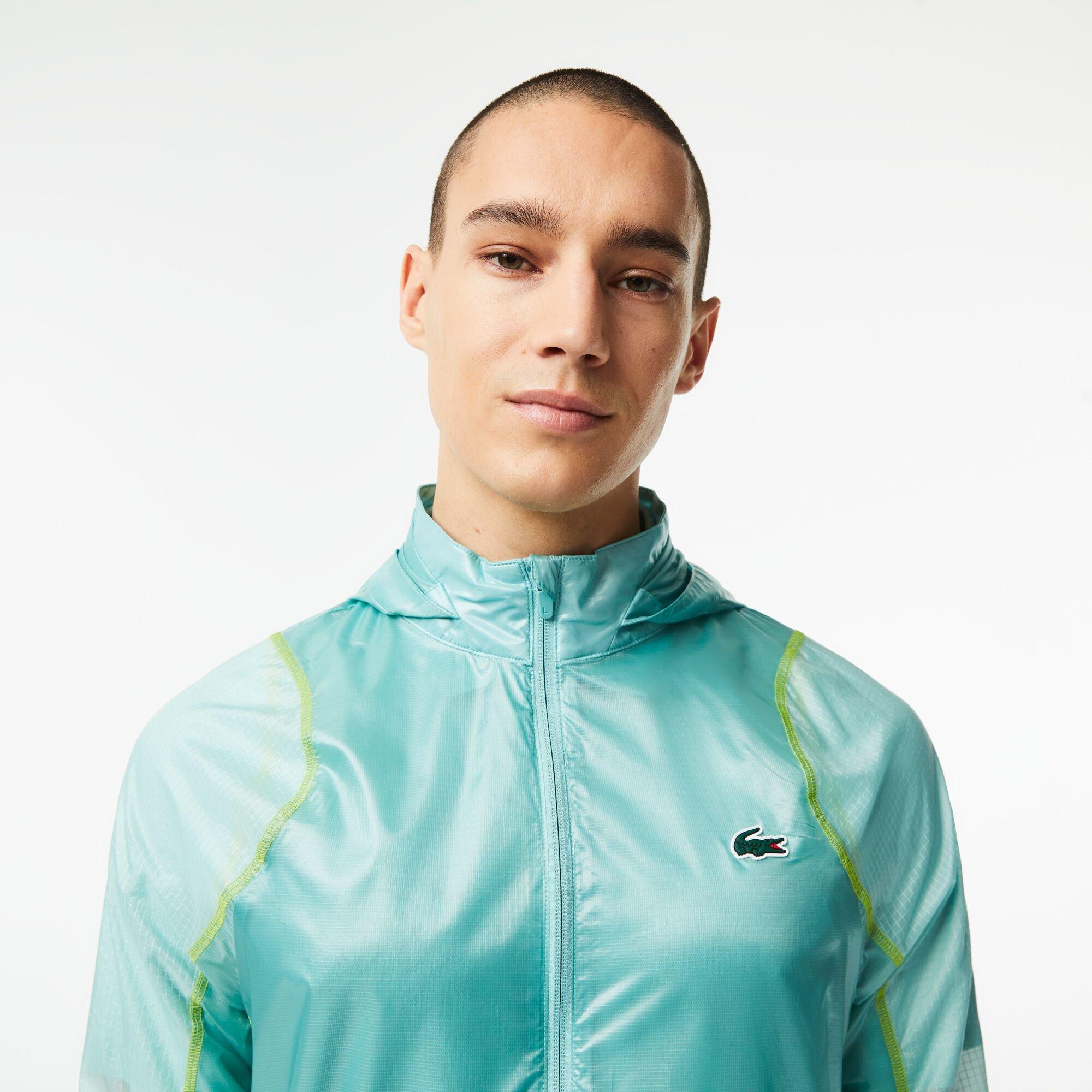 Florida/Mint - Lacoste - Men's Rain Anorak - 2