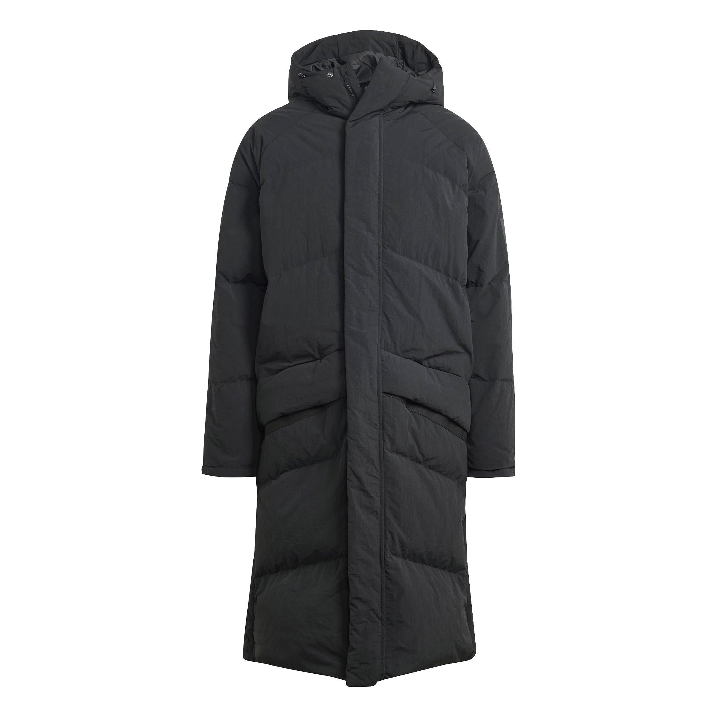 Adidas Men's Big Baffle Heavyweight Puffer Jacket - Black - XS