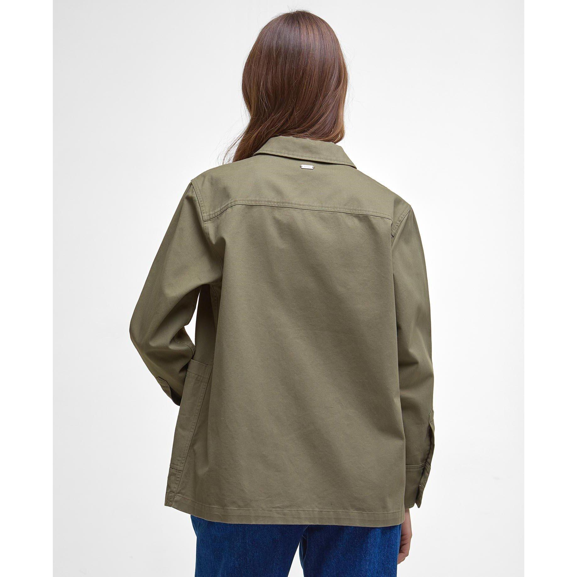 Dusky Green - Barbour - Women's B.Li Lyndale Overshirt - 3