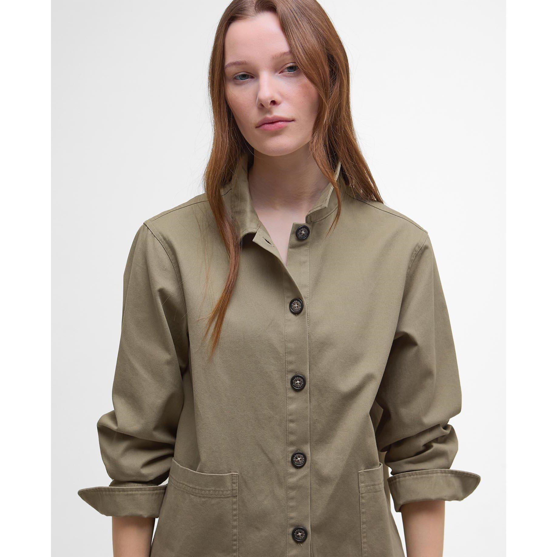 Dusky Green - Barbour - Women's B.Li Lyndale Overshirt - 4