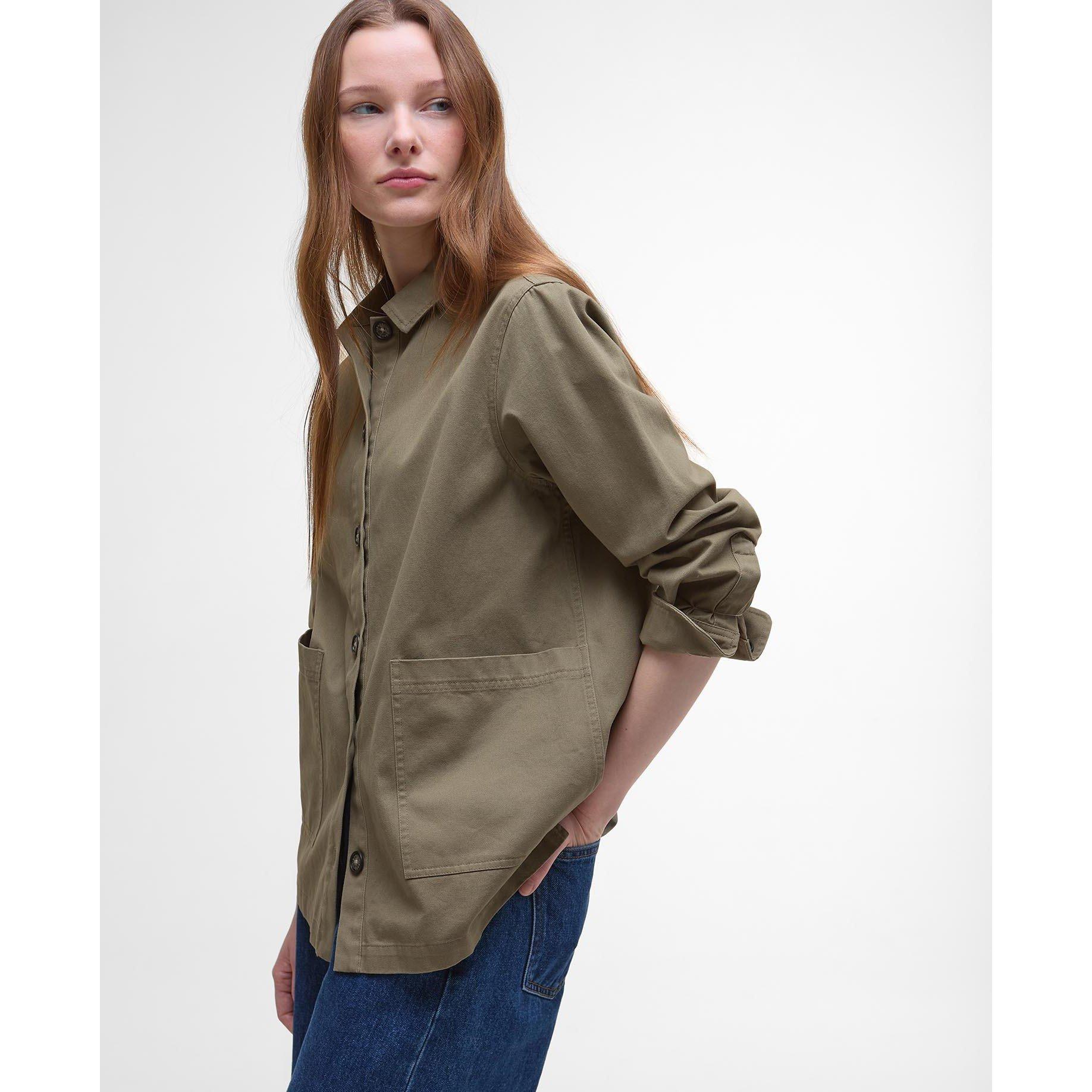 Dusky Green - Barbour - Women's B.Li Lyndale Overshirt - 5