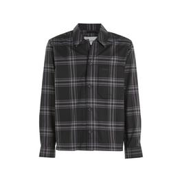 Calvin Klein TWILL GRAPHIC CHECK OVERSHIRT