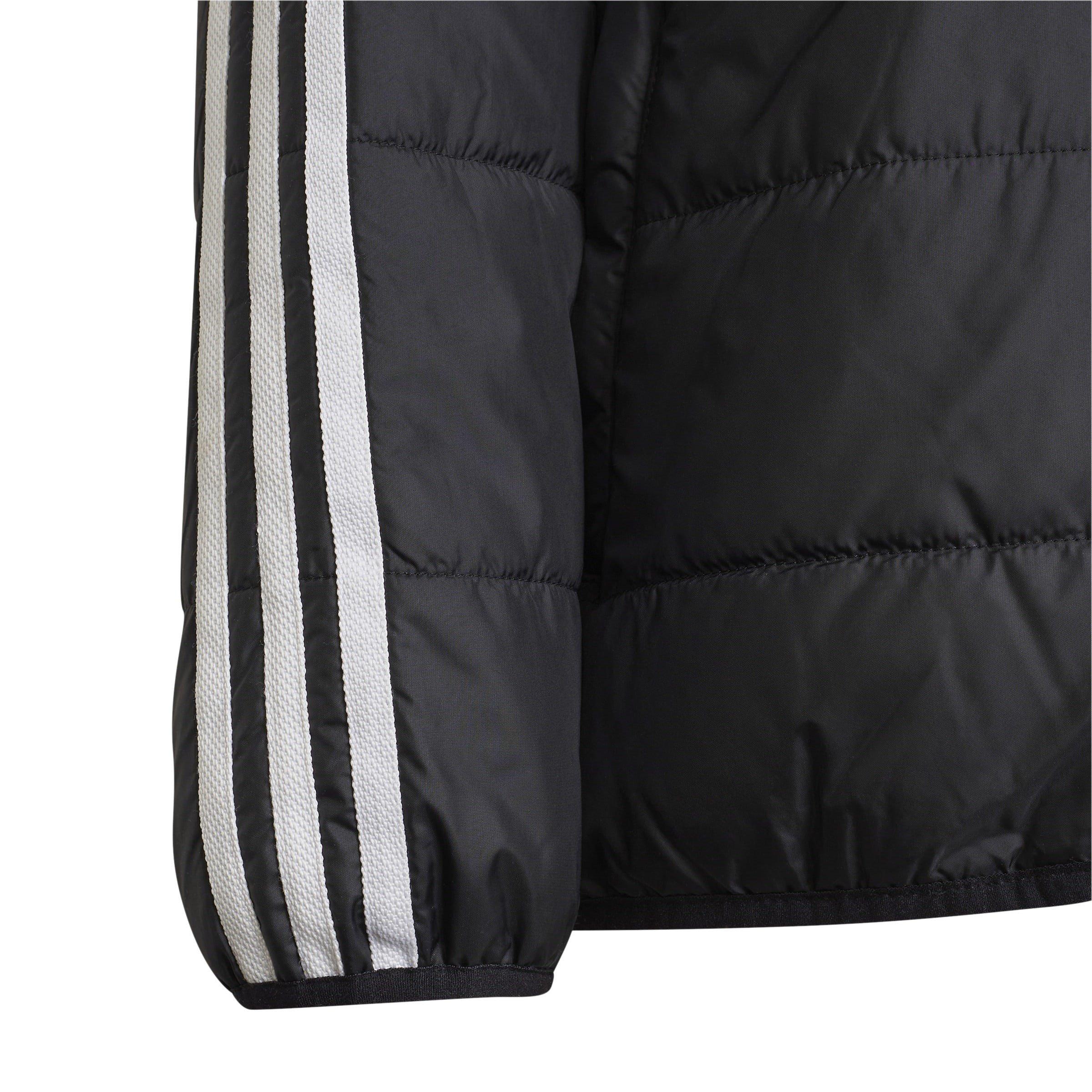 Nero - adidas Originals - Adicolor Detachable Hood Long Sleeve Puffer Jacket - 5